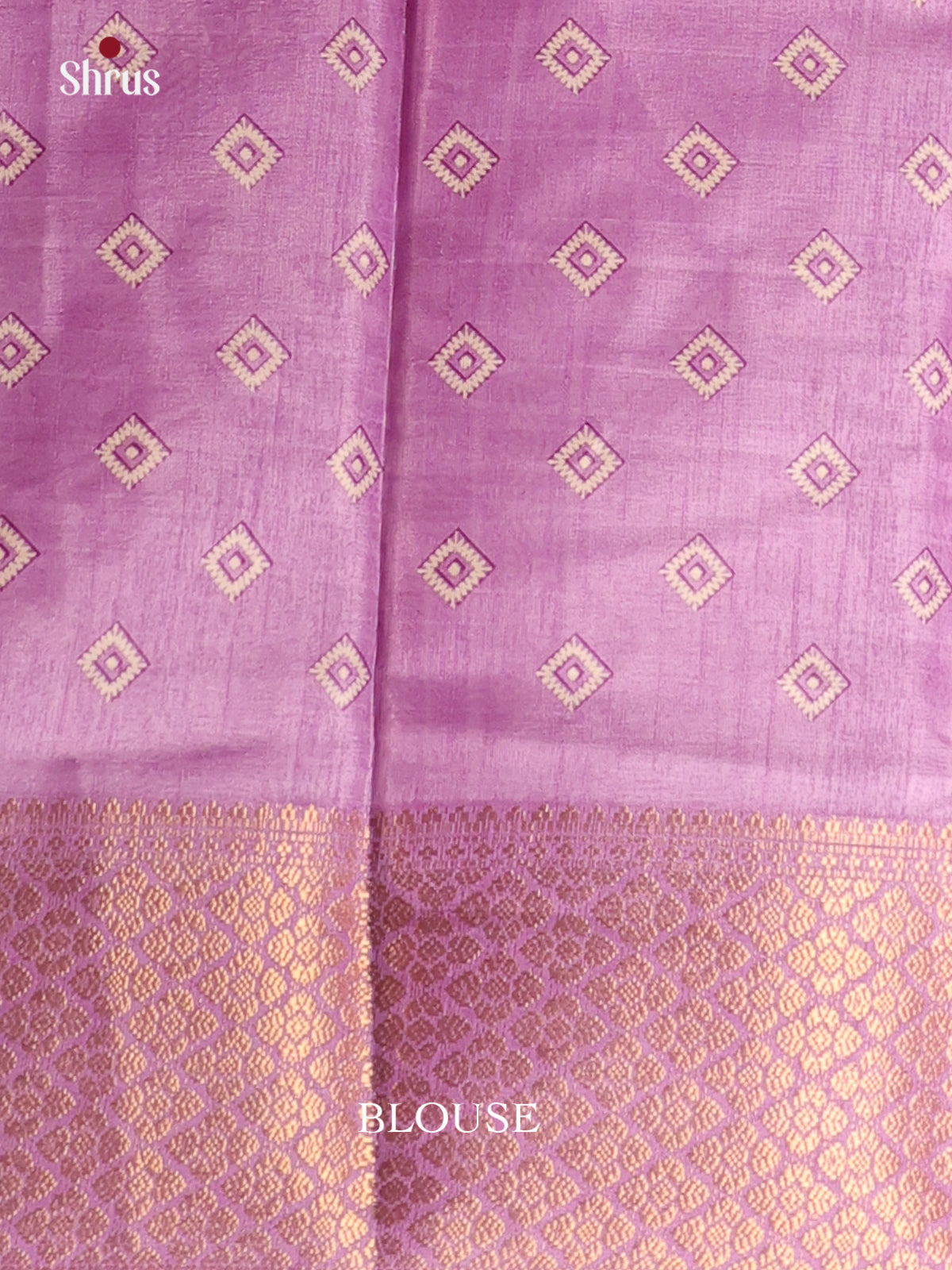 Lavender - Semi Crepe Saree