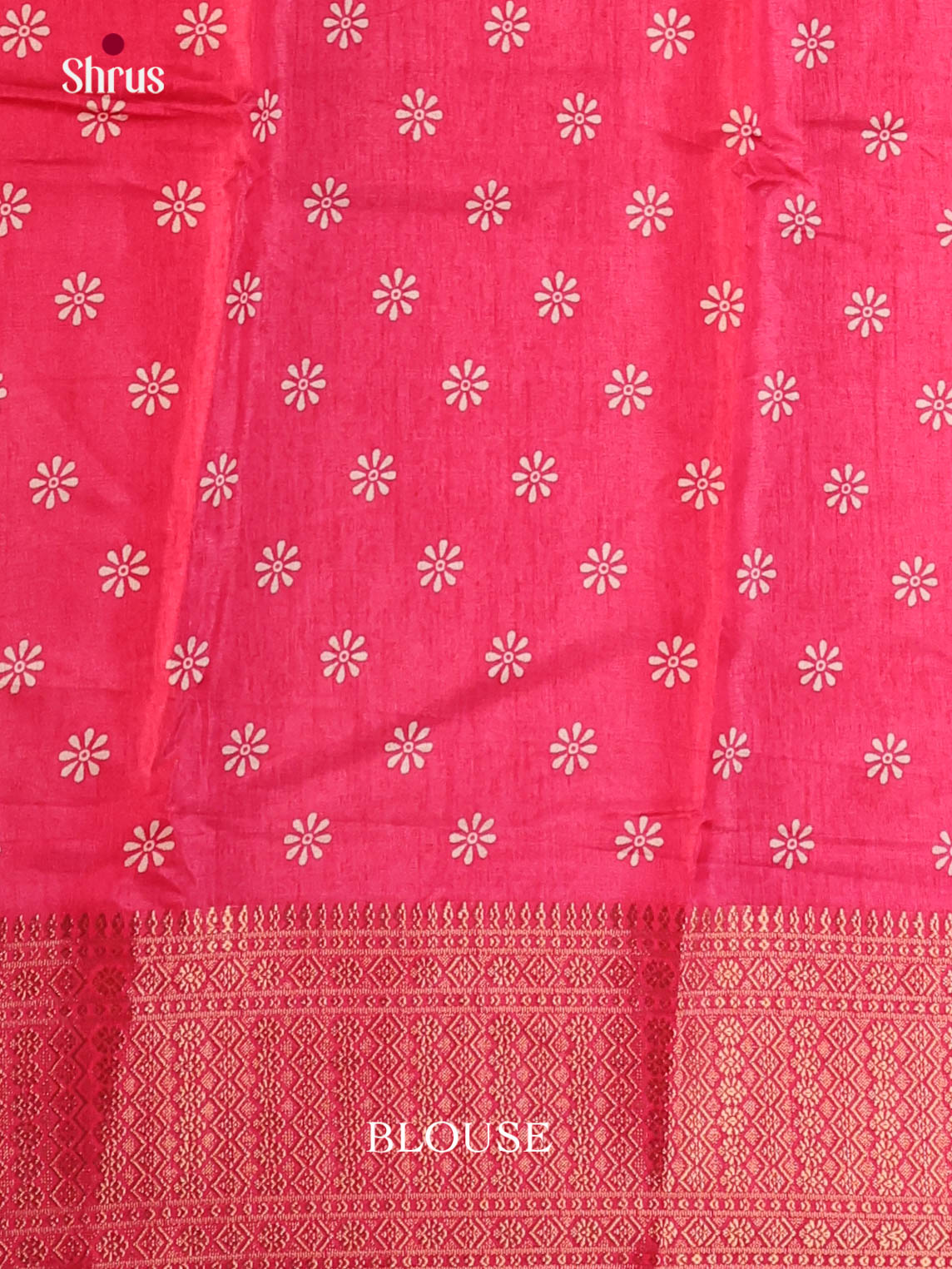 Pink - Semi Crepe Saree - Shop on Shrus.com