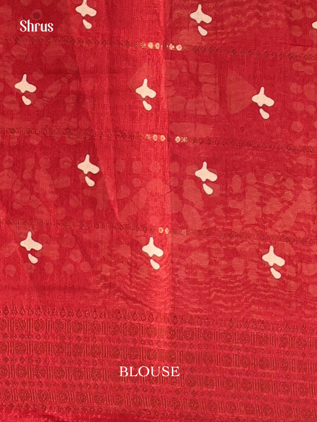 Maroon - Semi Crepe Saree