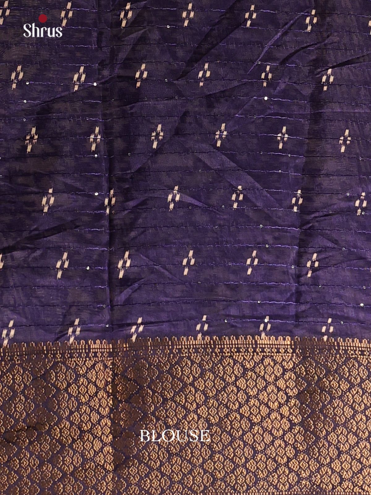 Violet - Semi Crepe Saree