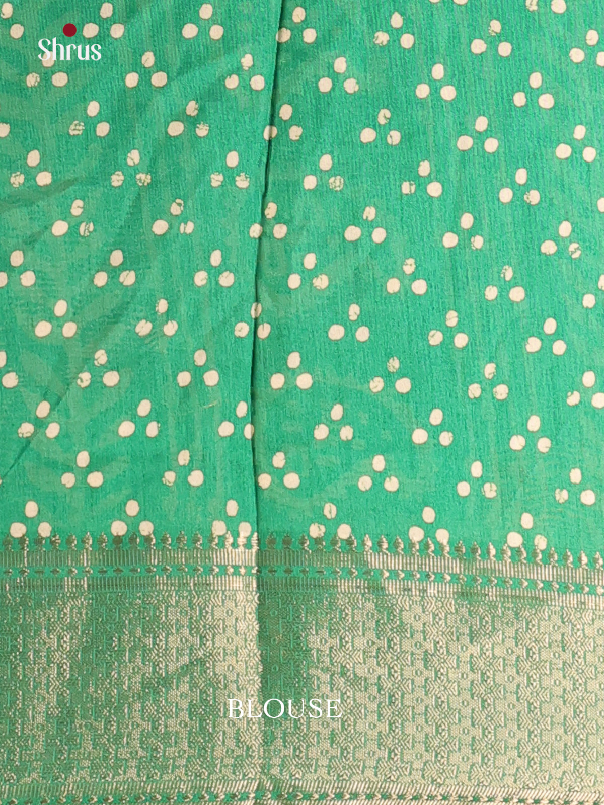 Green - Semi Crepe Saree