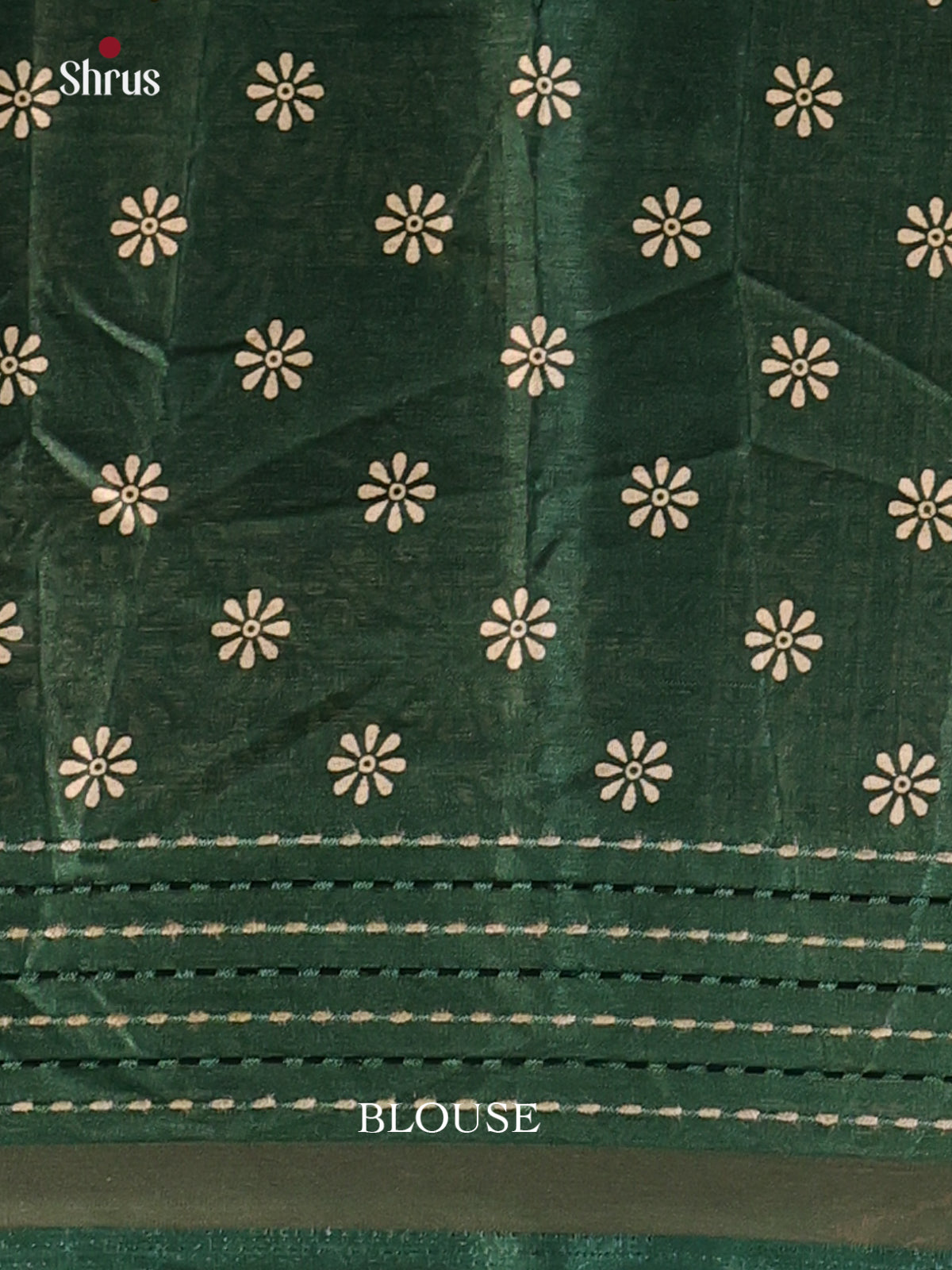 Gren- Semi Crepe Saree