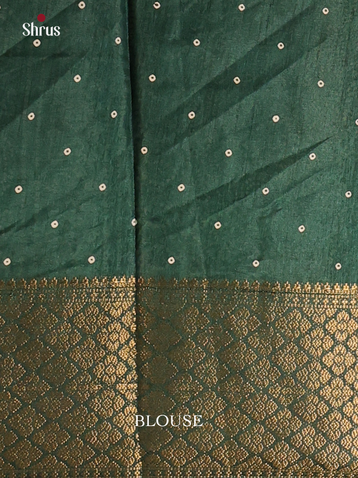 Green - Semi Crepe Saree