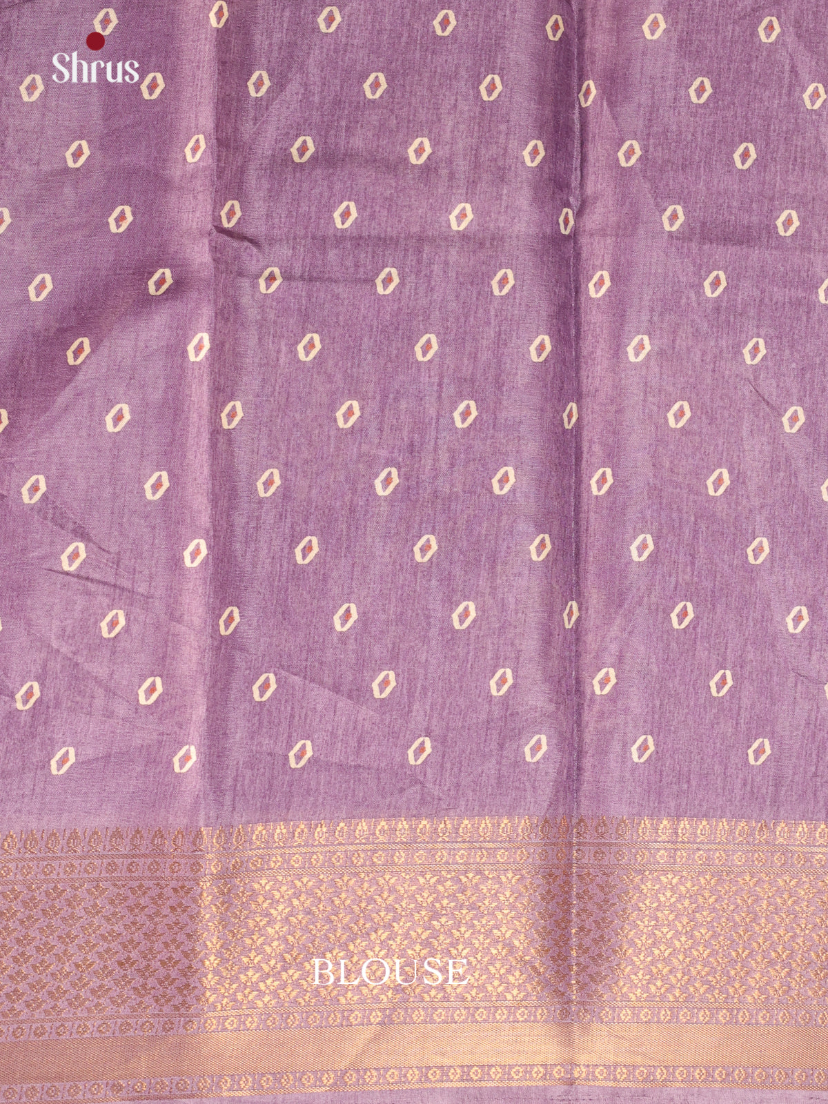 Lavender - Semi Crepe Saree