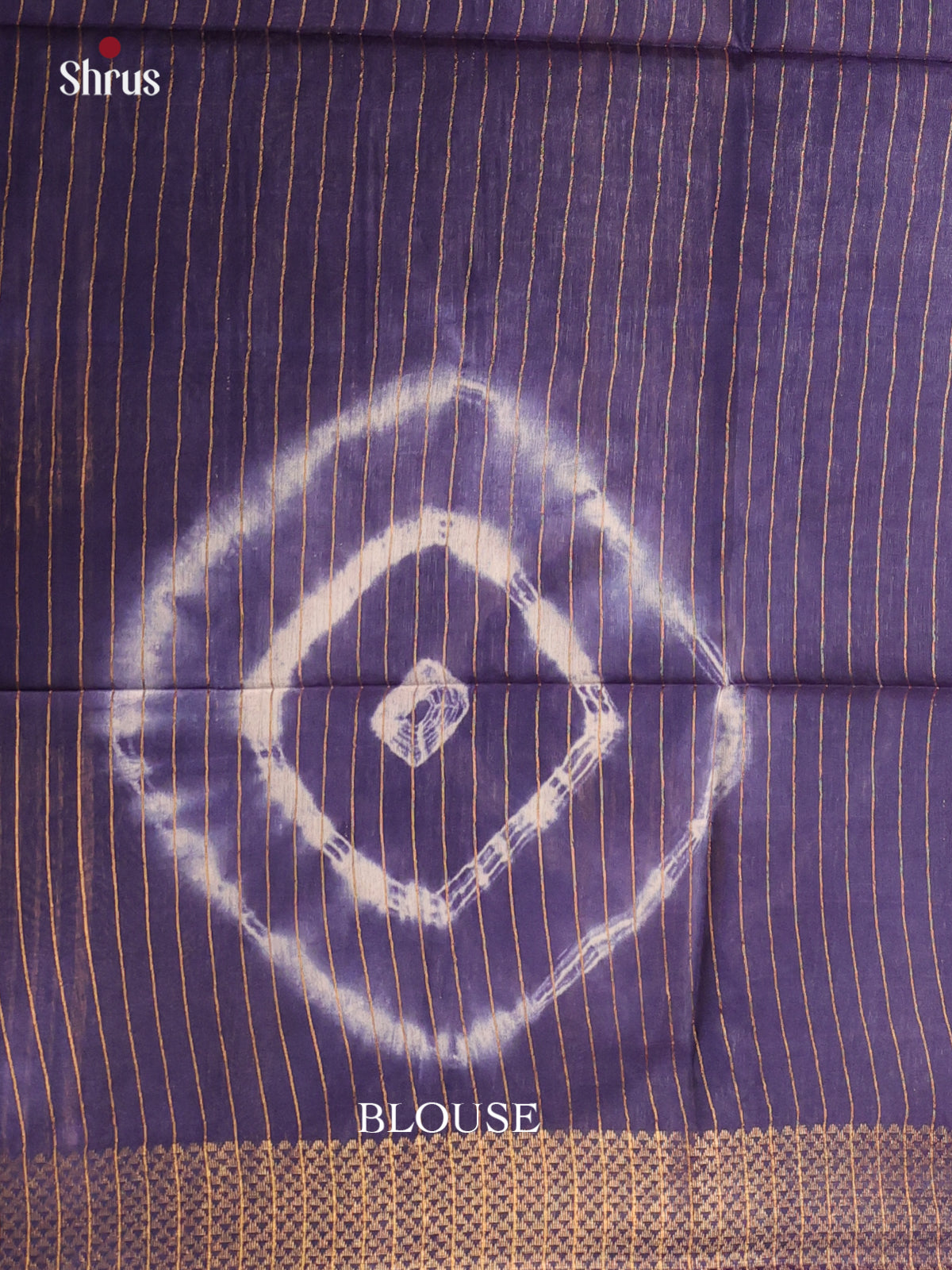 Violet - Shibori Saree