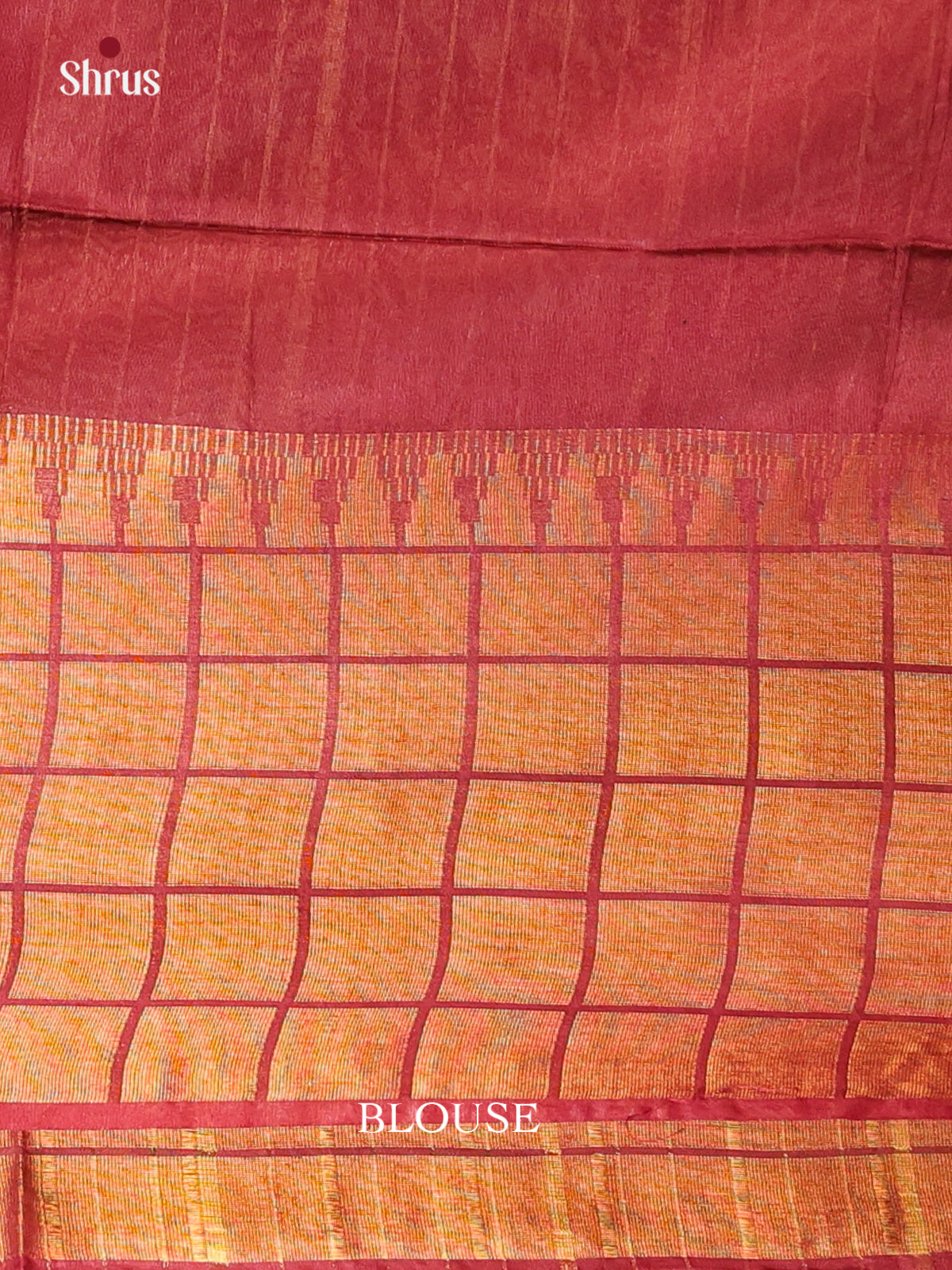 Pink & Maroon - Shibori Saree