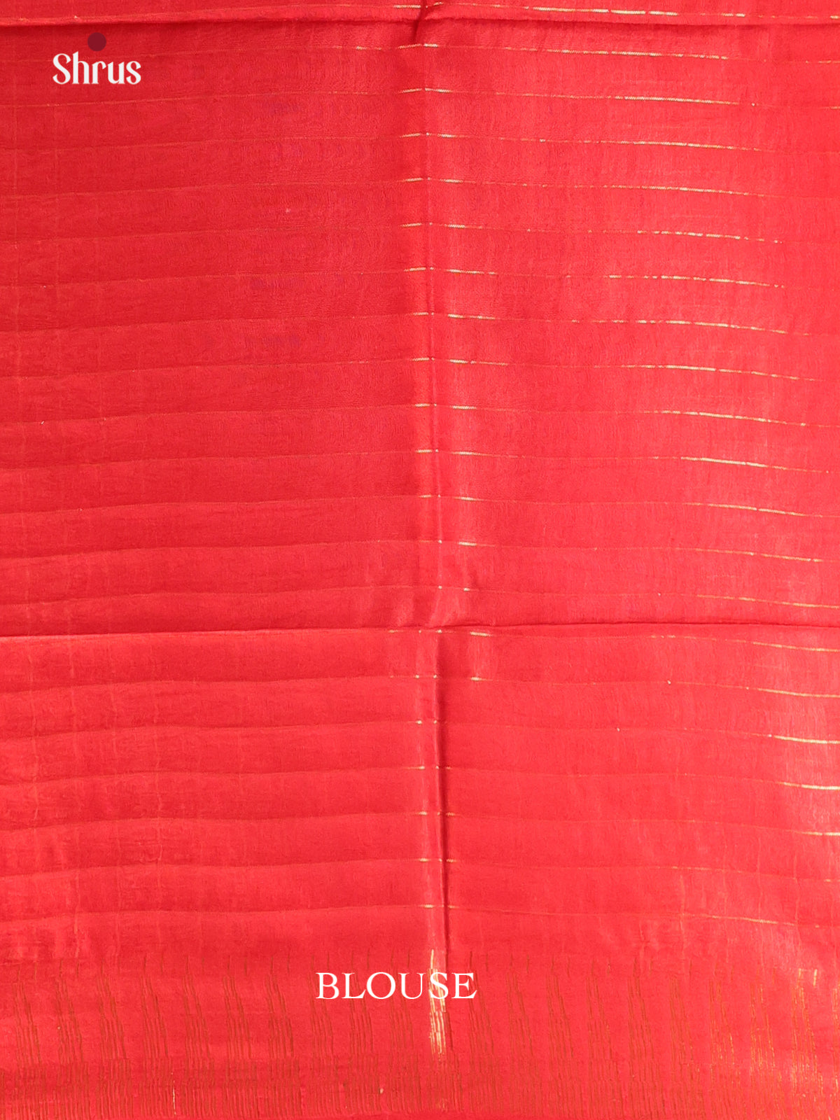 Brown & Red - Shibori Saree