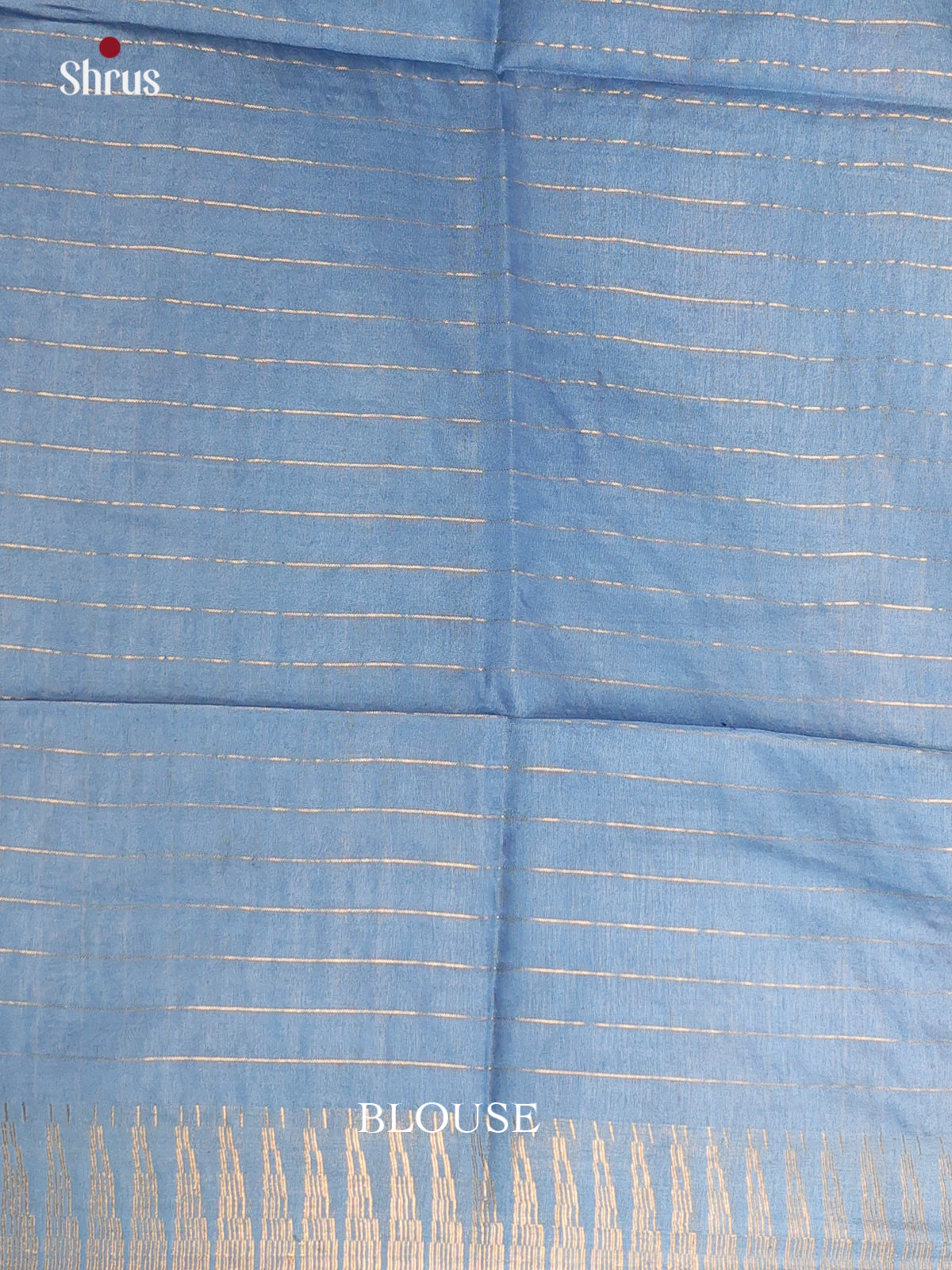 Dark Blue & Lite Blue - Shibori Saree