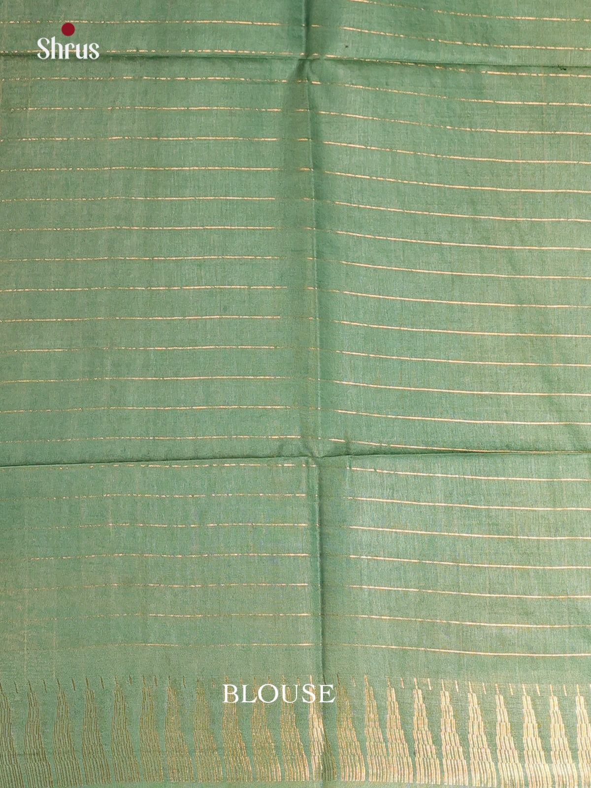 Green & Mint Green - Shibori Saree