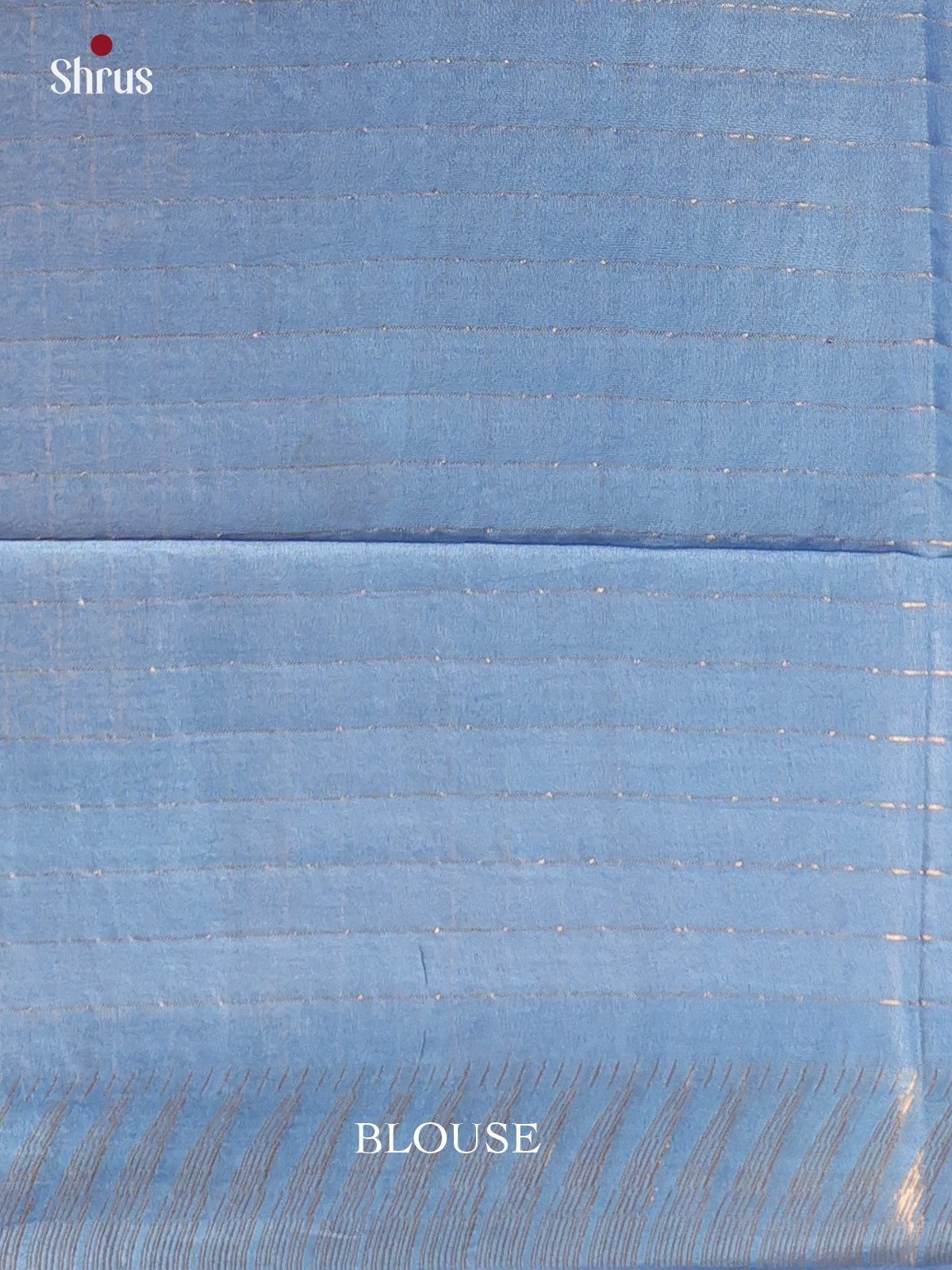 Violet & Blue - Shibori Saree