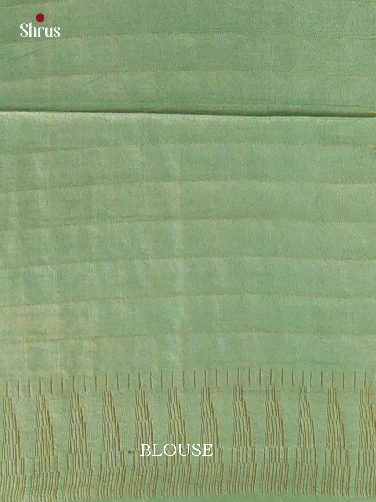 Green & Mint Green - Shibori Saree