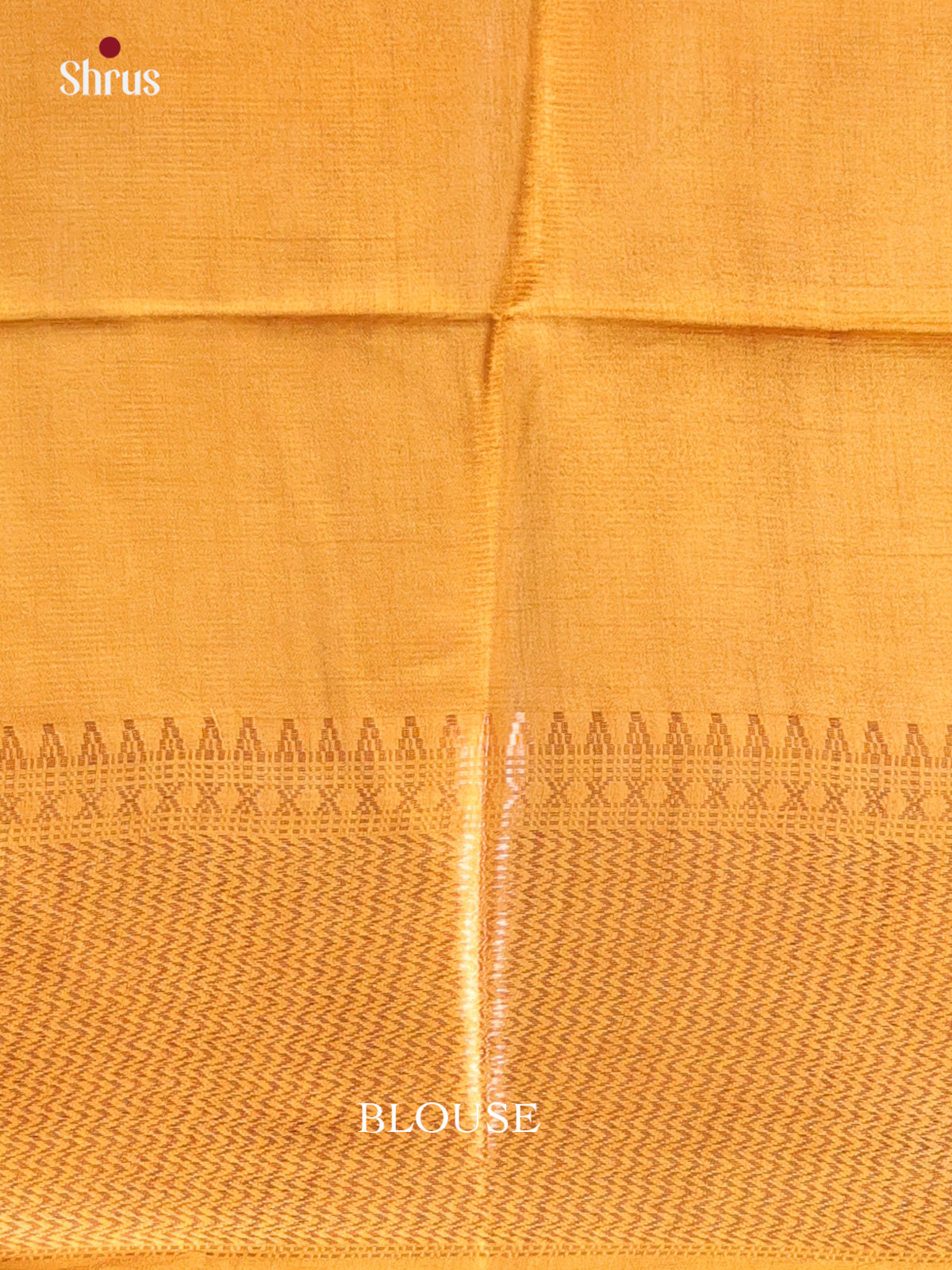 Maroon & Mustard - Shibori Saree