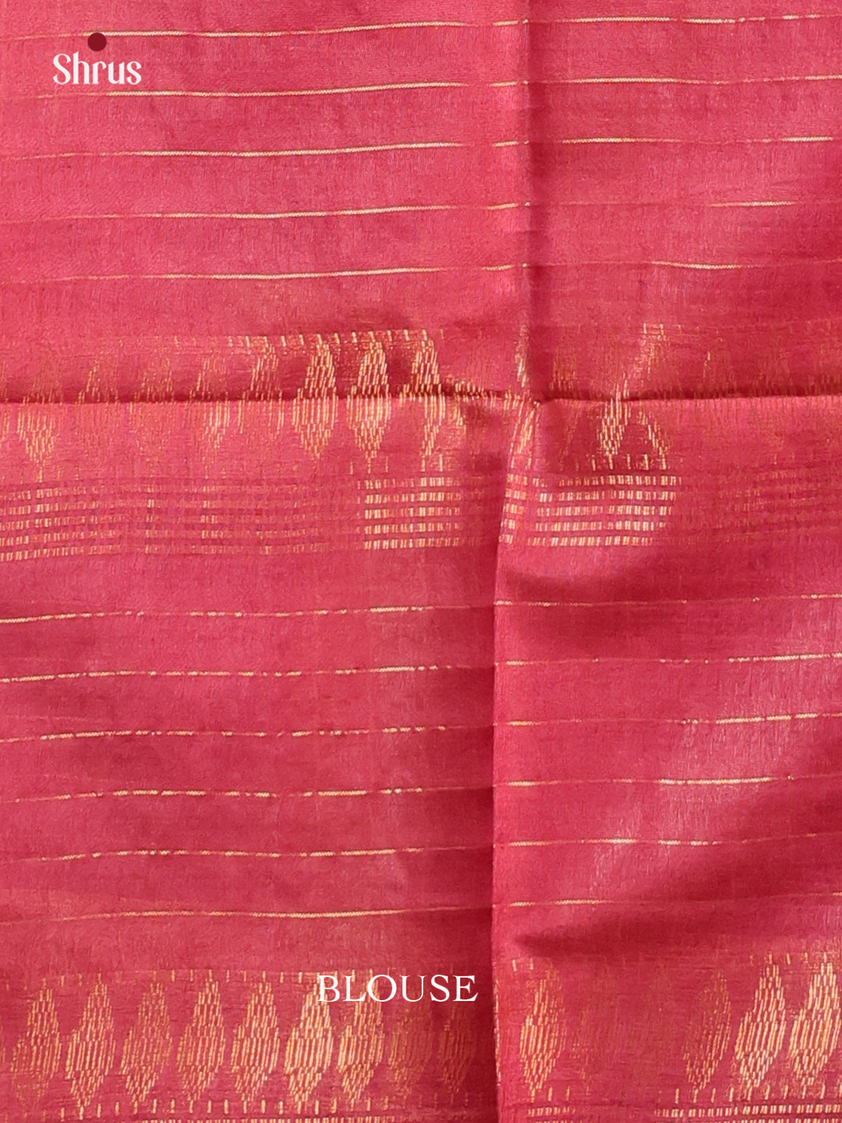 Brown & Maroon - Shibori Saree