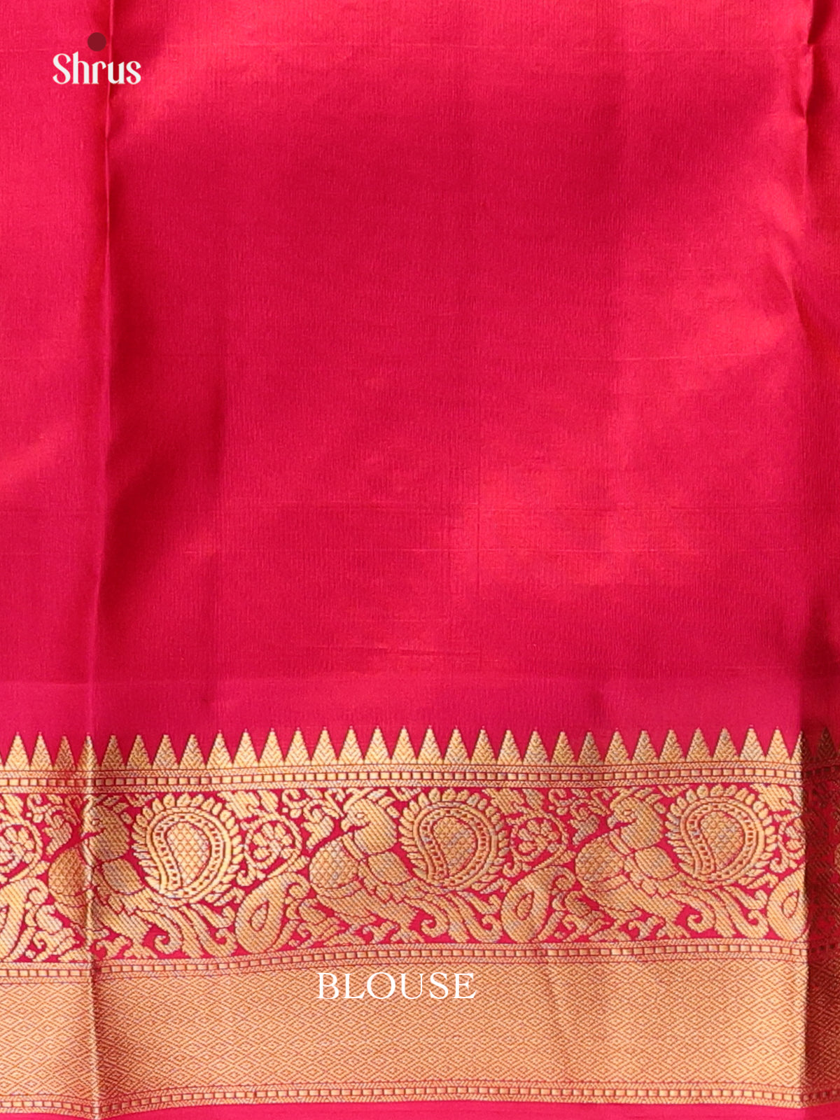 Green & Red - Kanchipuram silk Saree