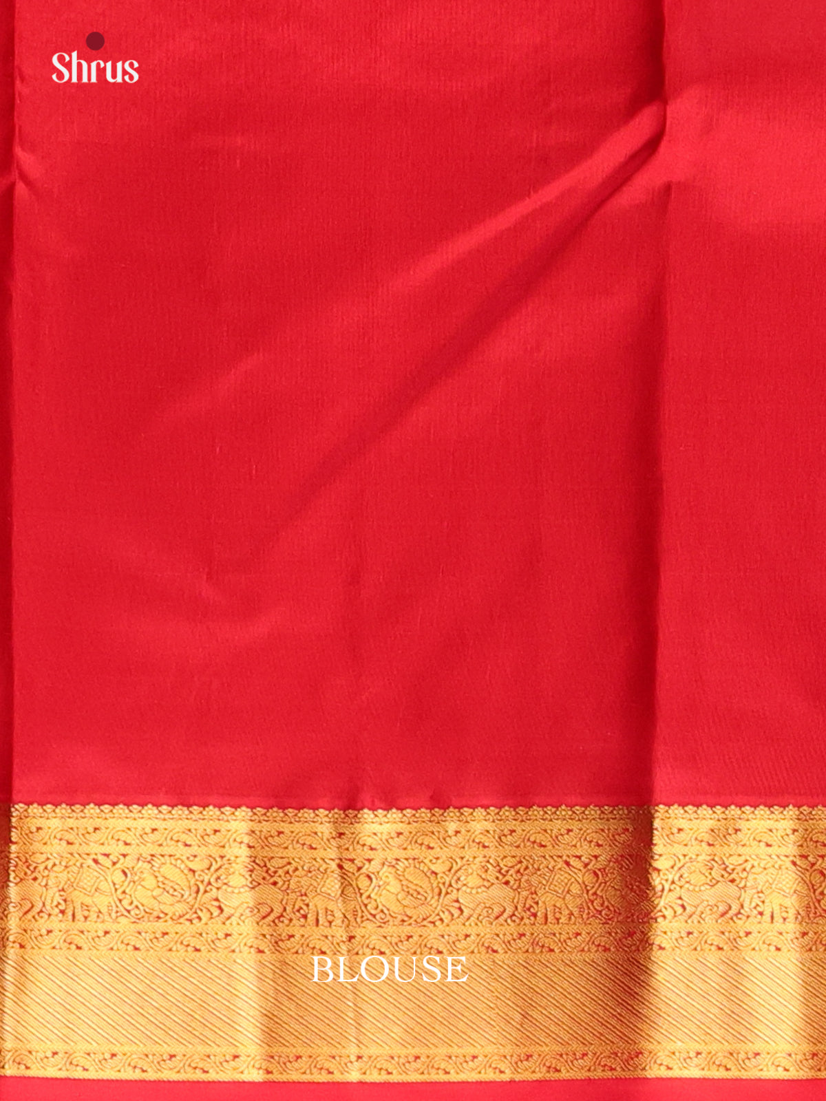 Lime Green & Red - Kanchipuram silk Saree