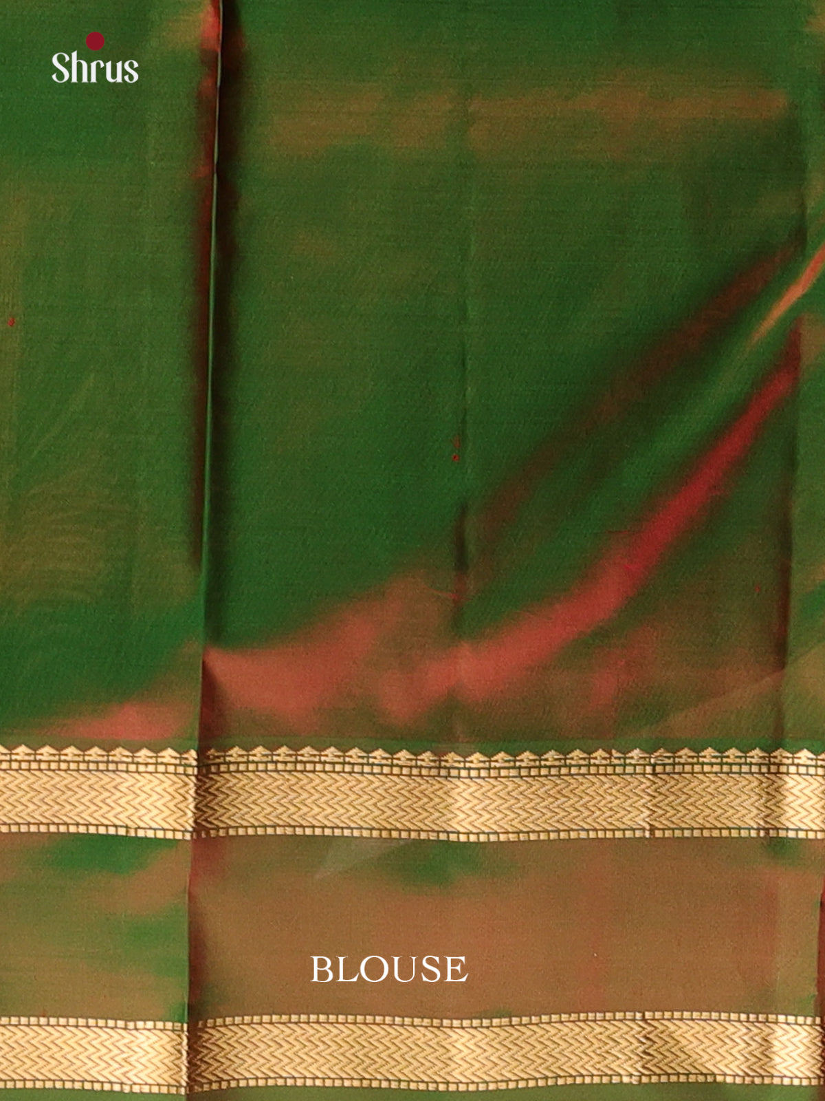 Red & Green - Kanchipuram silk Saree