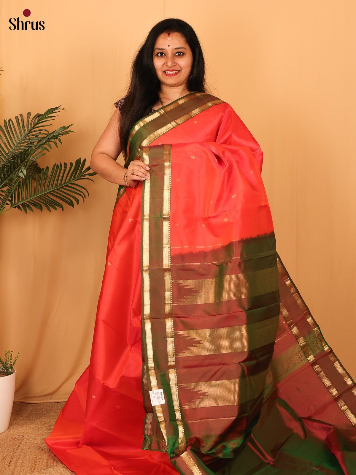 DAS09190 - Kanchipuram silk Saree