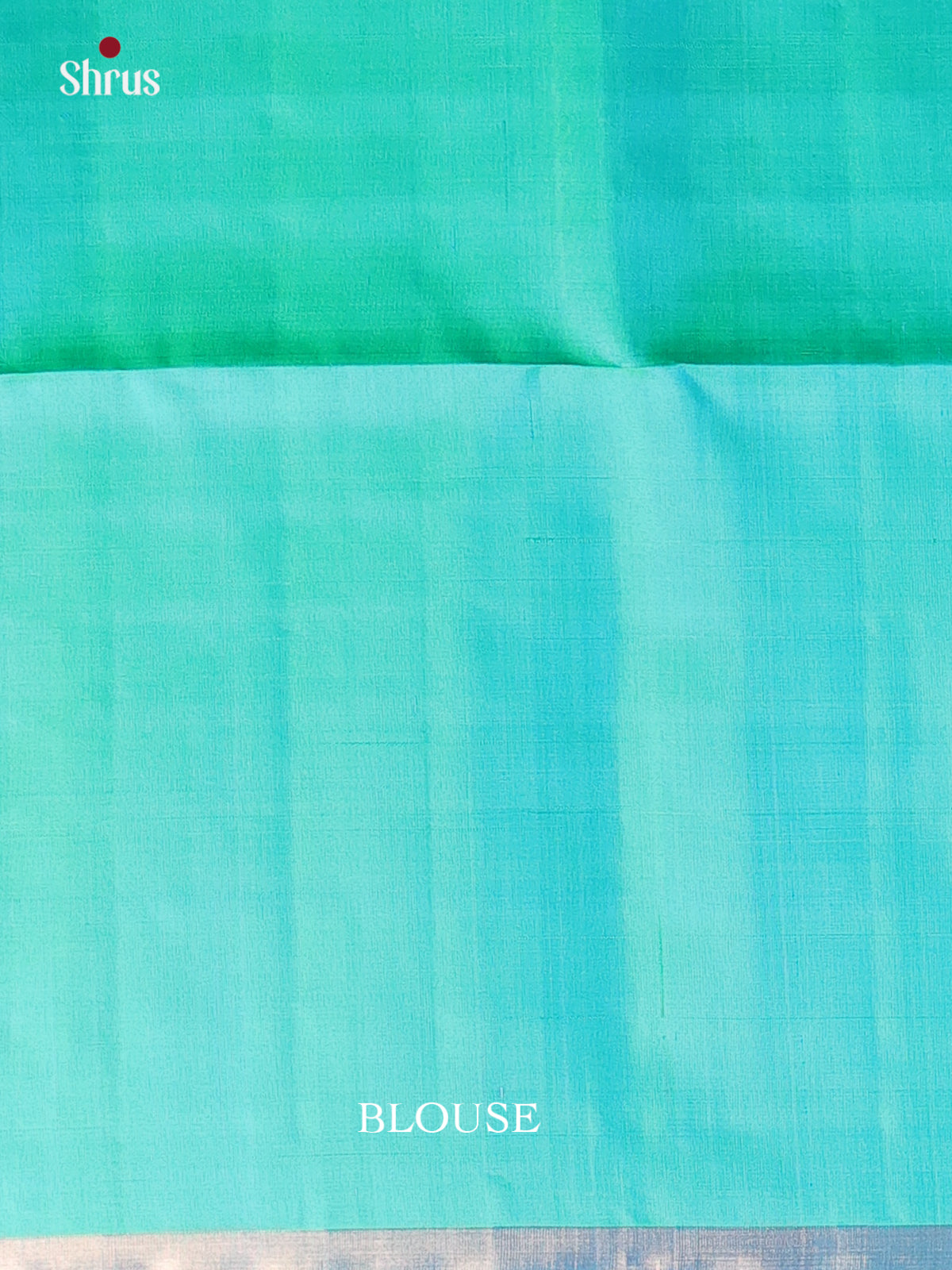 Green & Teal - Soft Silk Saree