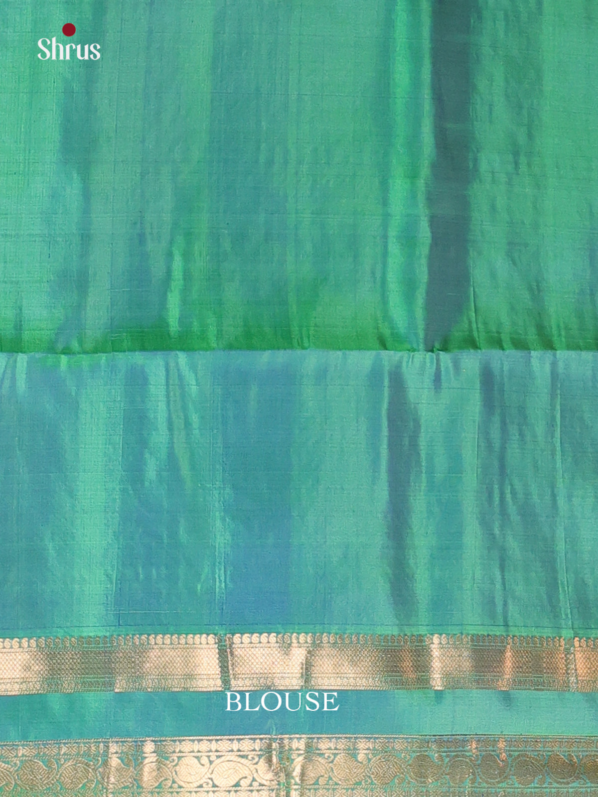 Lavender & Green - Soft Silk Saree