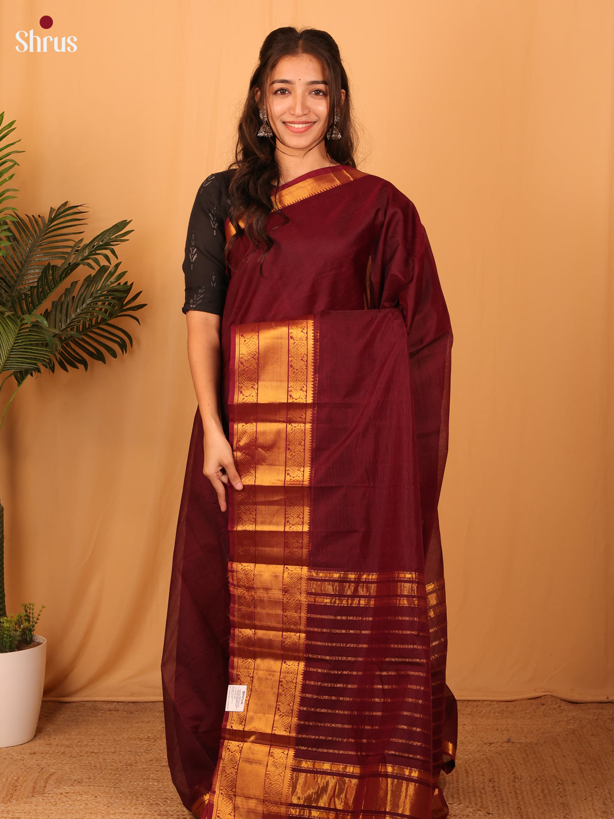 DAS09216 - Mangalagiri silkcotton Saree