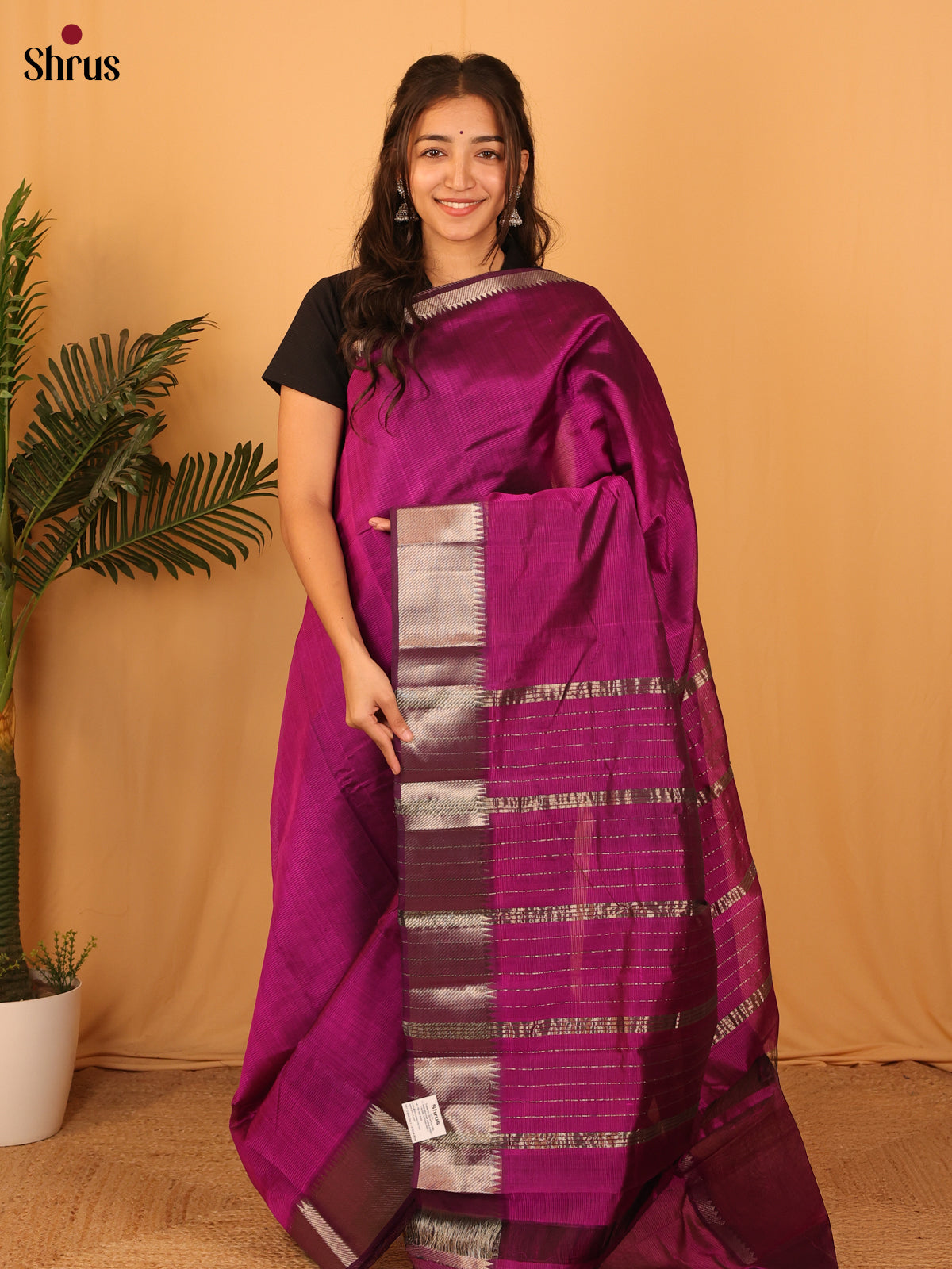 DAS09218 - Mangalagiri silkcotton Saree