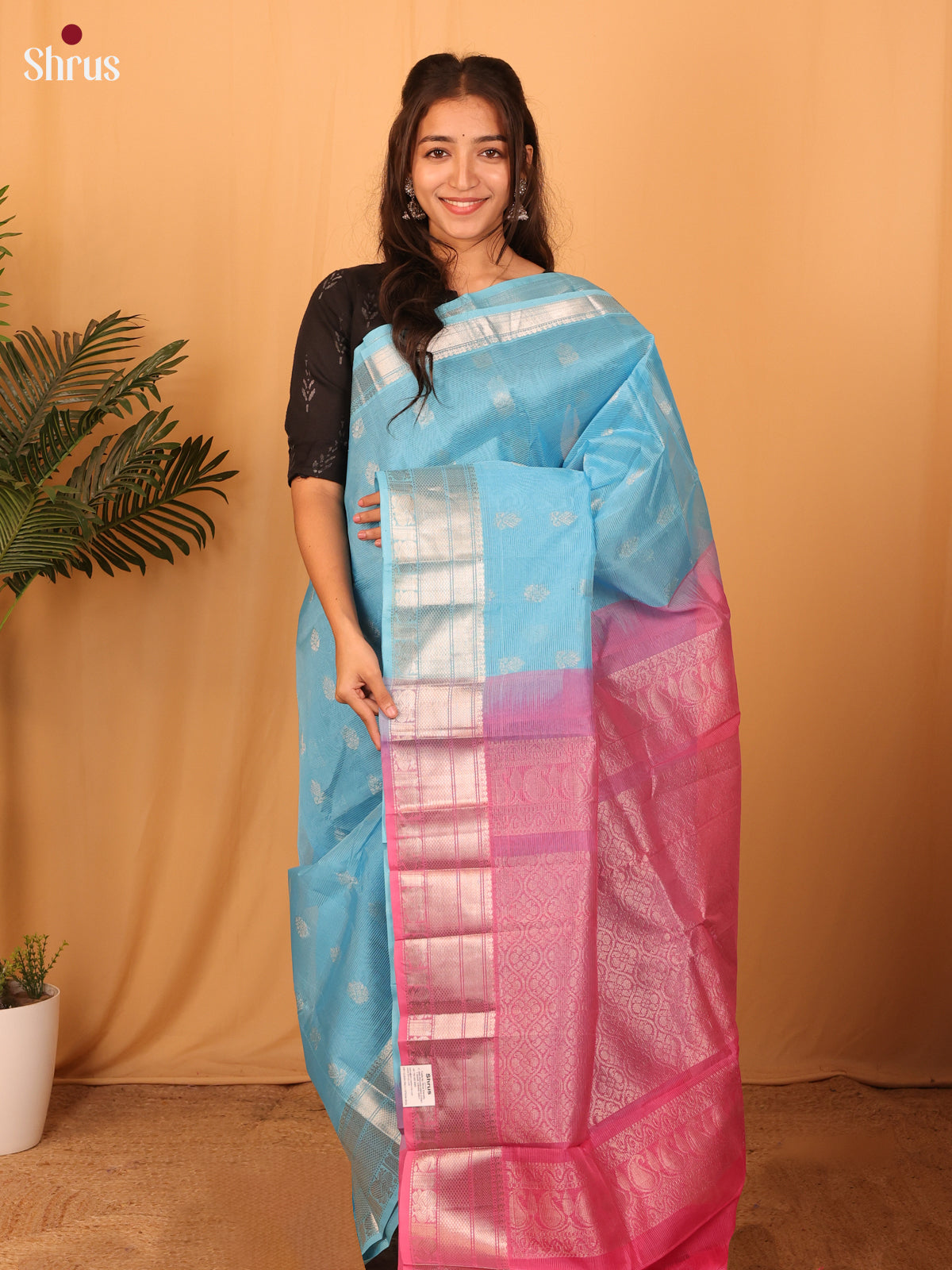 DAS09249 - Mangalagiri silkcotton Saree