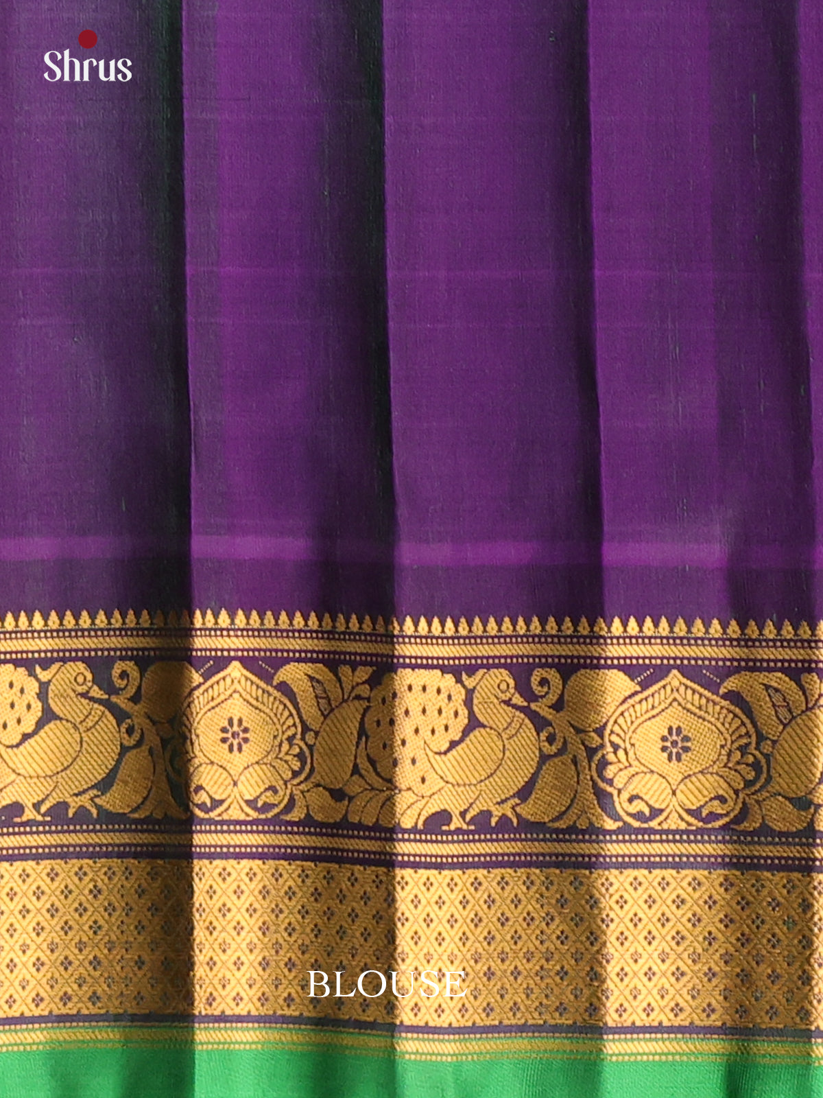 DAS09268 - Gadwal silk Saree