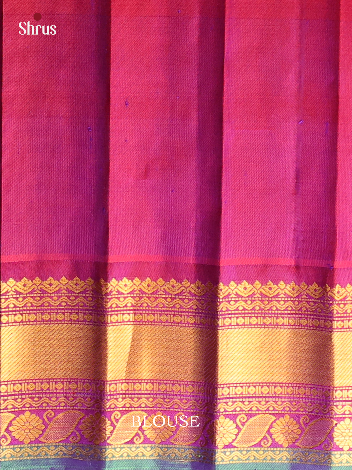 DAS09273 - Gadwal silk Saree