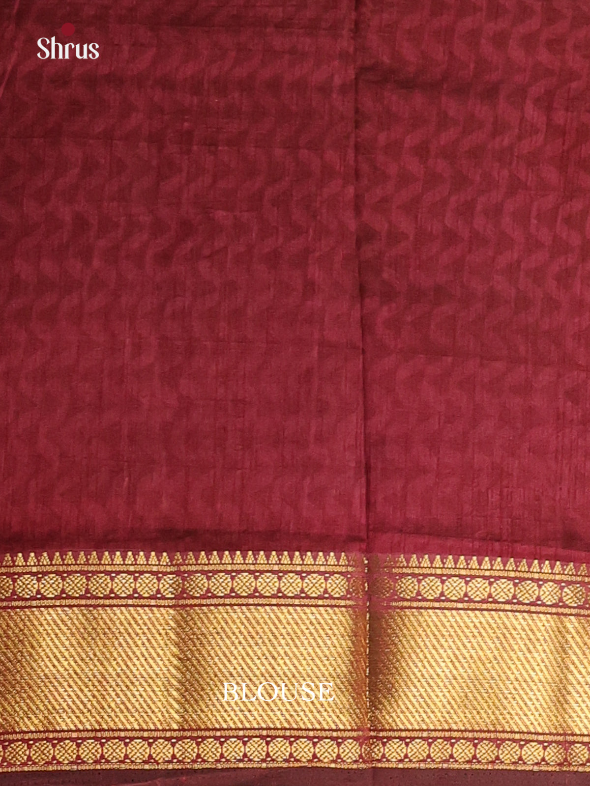 Black & Brown - Semi Patola Saree