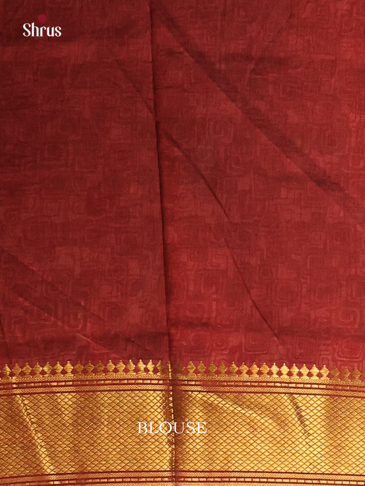 Black & Brown - Semi Patola Saree