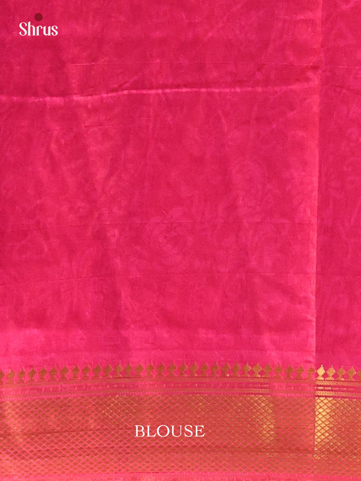 Purple & Pink - Semi Patola Saree - Shop on Shrus.com