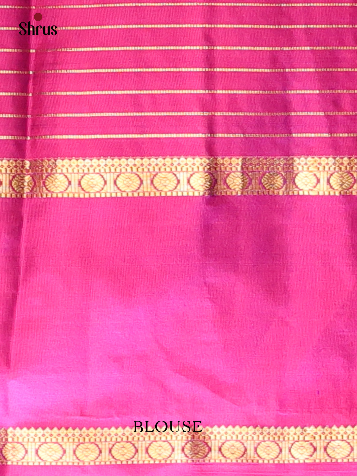 Green & Majenta - Kanchipuram silk Saree - Shop on Shrus.com