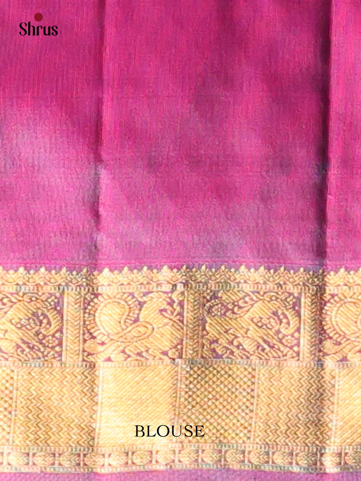 Blue & Purple - Kanchipuram silk Saree