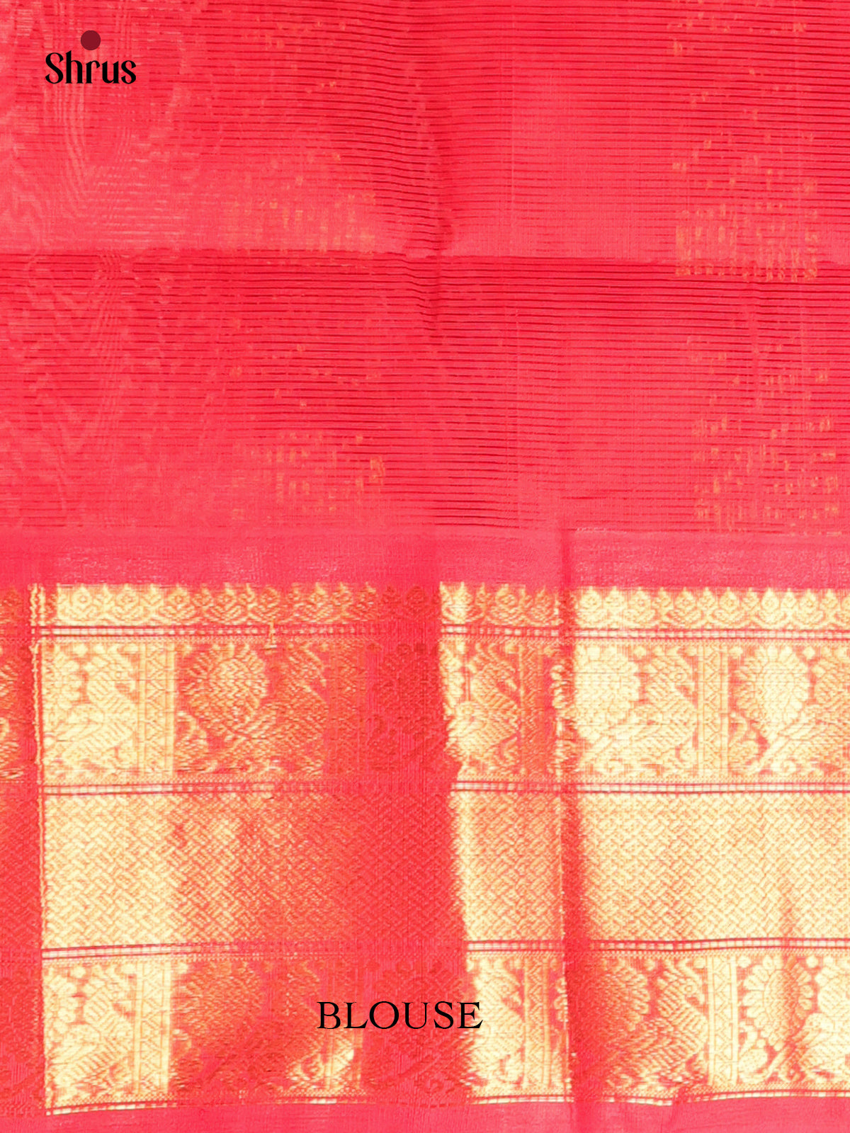 Ice Green & Red - Silk Cotton Saree