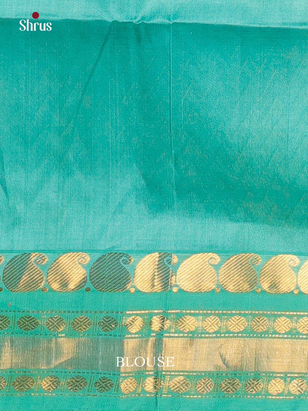 Red & Green - Silk Cotton Saree - Shop on Shrus.com