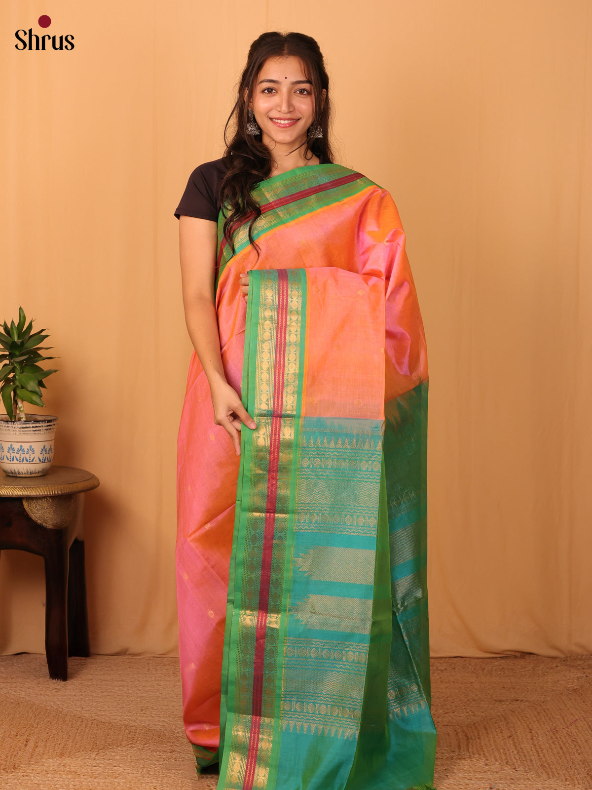 DAS16152 - Silk Cotton Saree