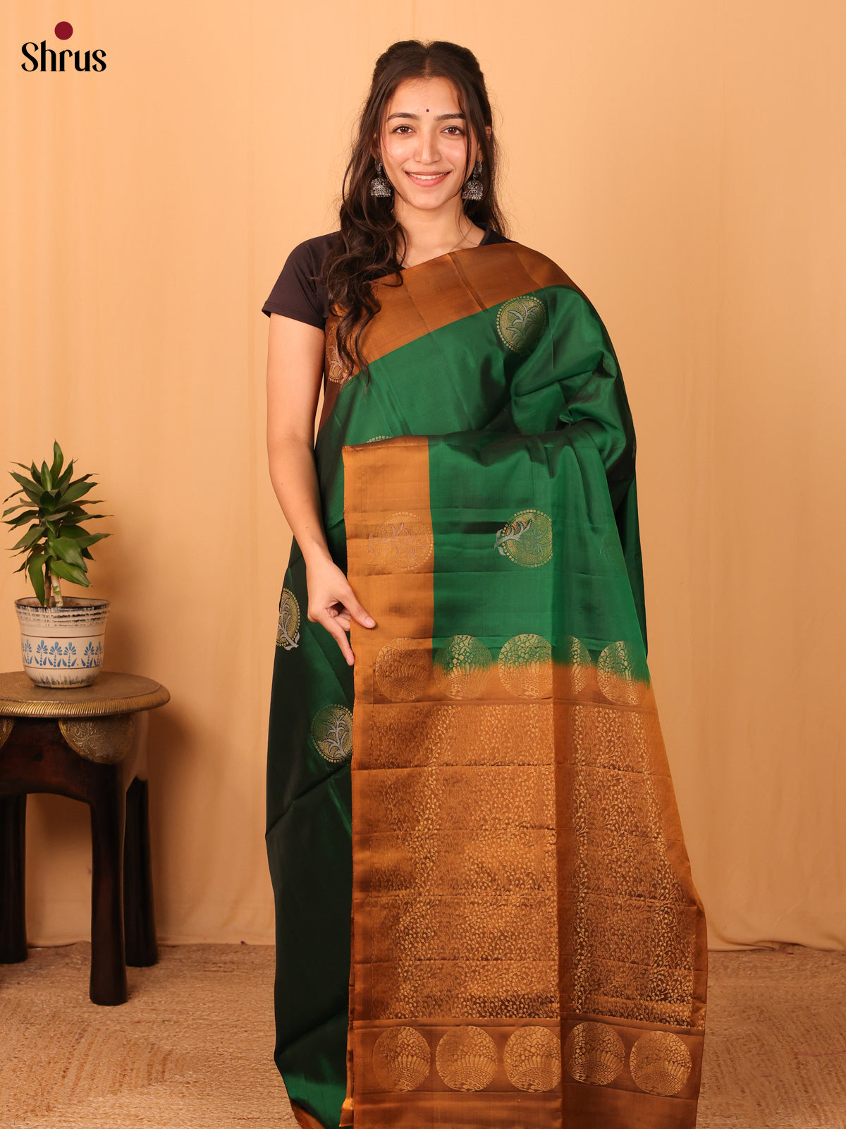 DAS17030 - Softsilk-halfpure Saree