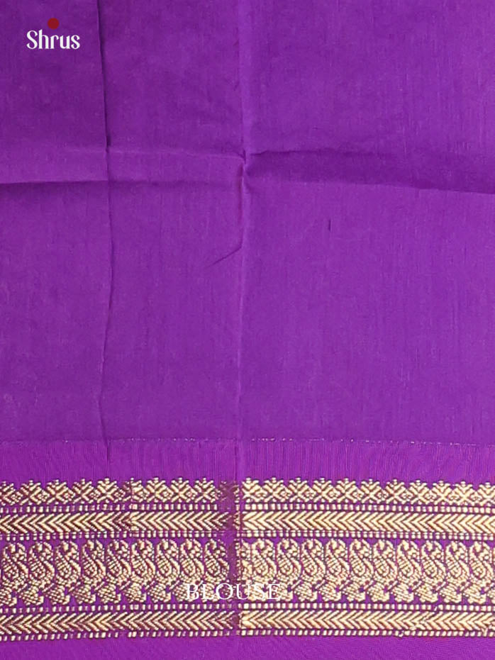 Lilac & Violet - Kalyani Cotton Saree - Shop on Shrus.com