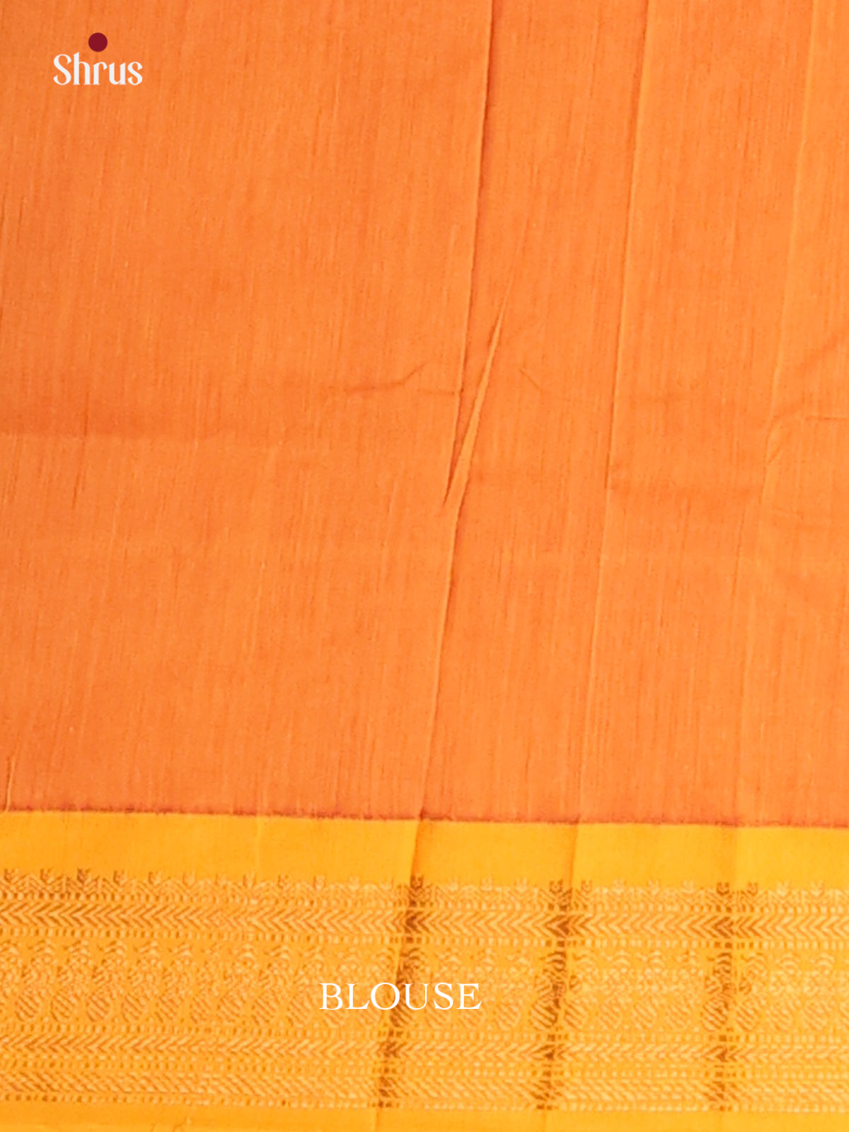 Green & Orange - Kalyani Cotton Saree - Shop on Shrus.com