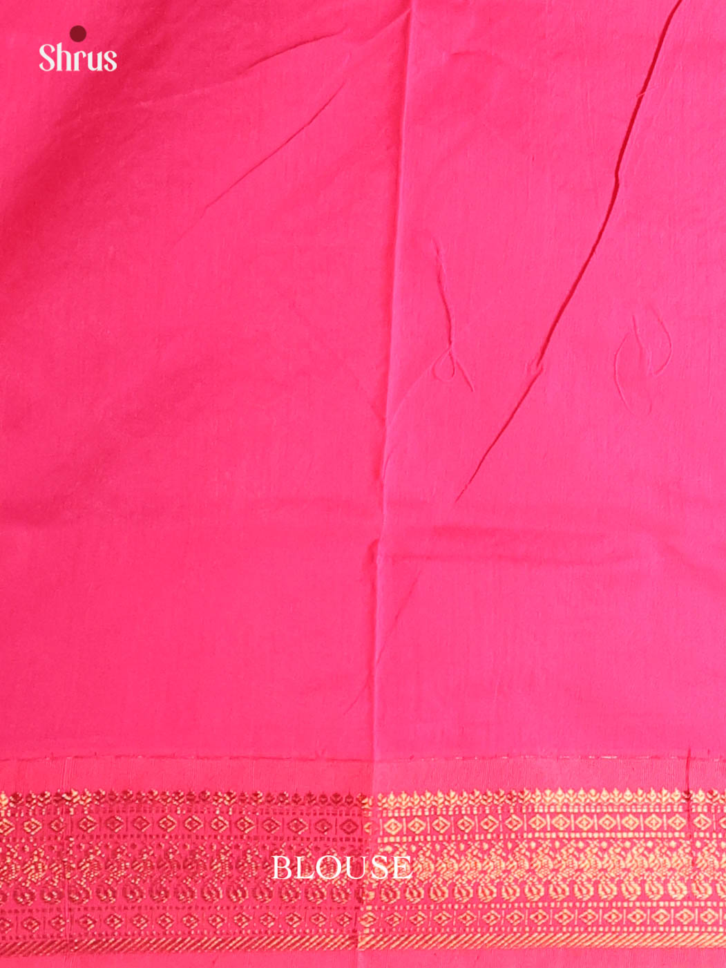 Yellow & Pink - Kalyani Cotton Saree - Shop on Shrus.com