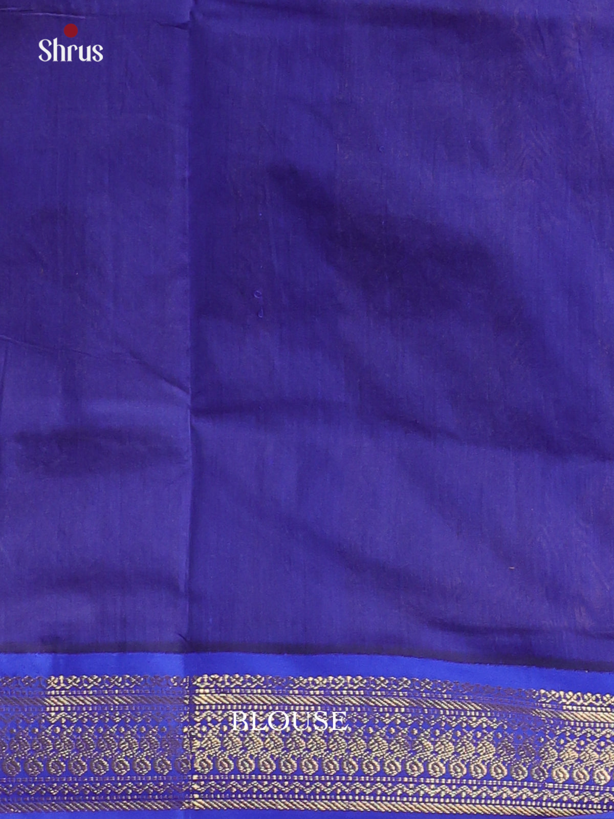 Grey & Blue - Kalyani Cotton Saree - Shop on Shrus.com