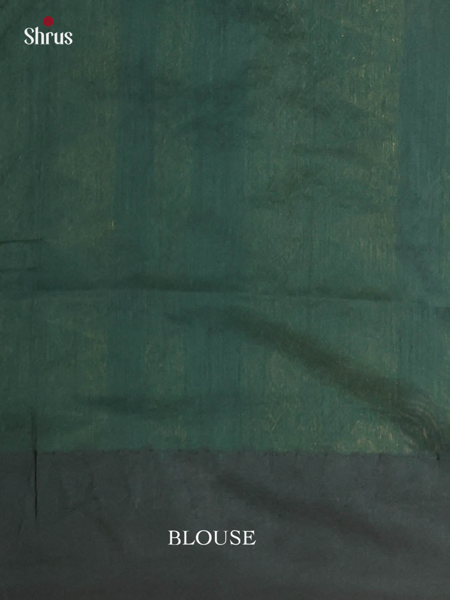 Lite Green & Green- Kalyani Cotton Saree - Shop on Shrus.com