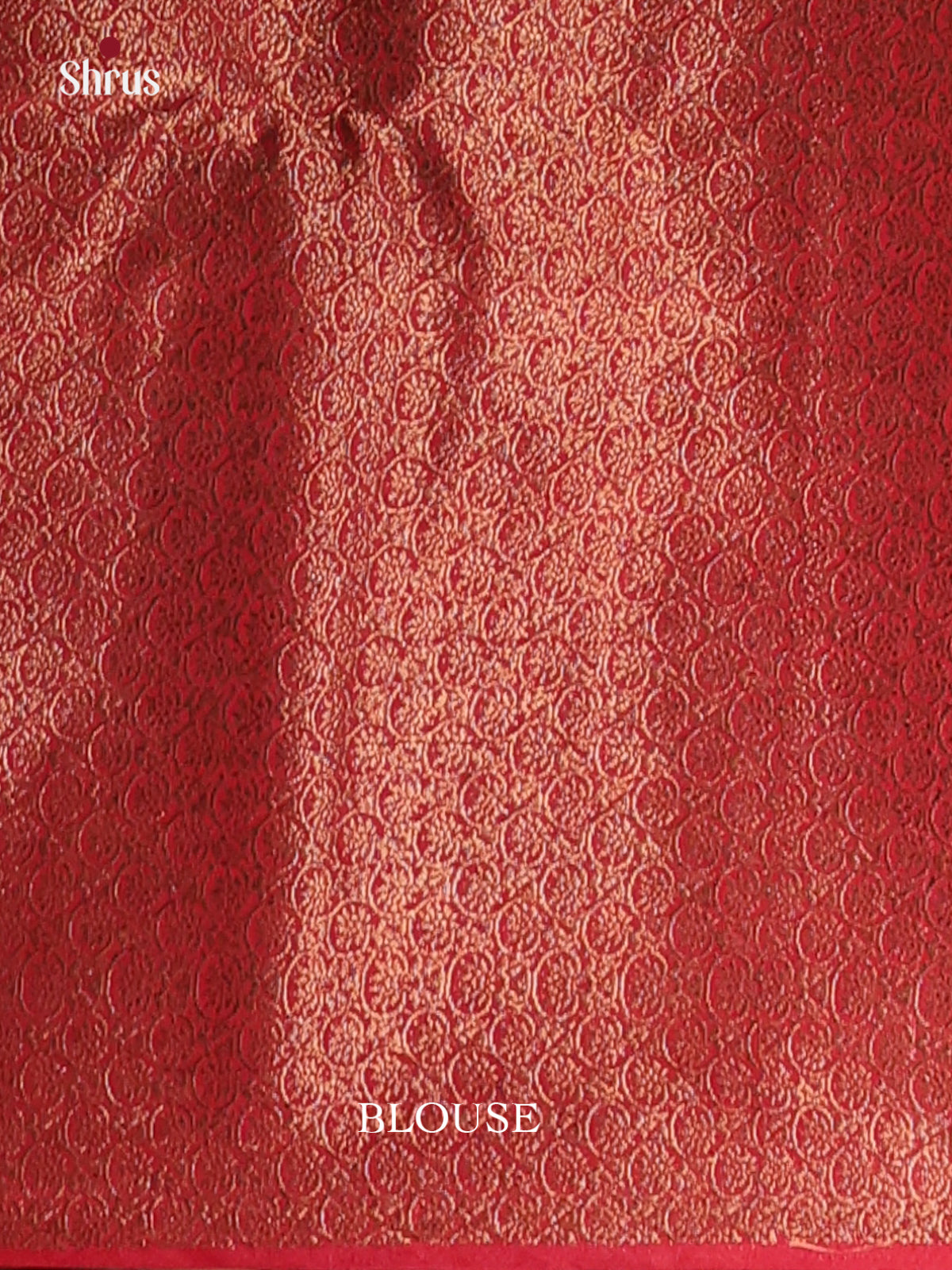 Green & Red - Semi Jute Saree - Shop on Shrus.com