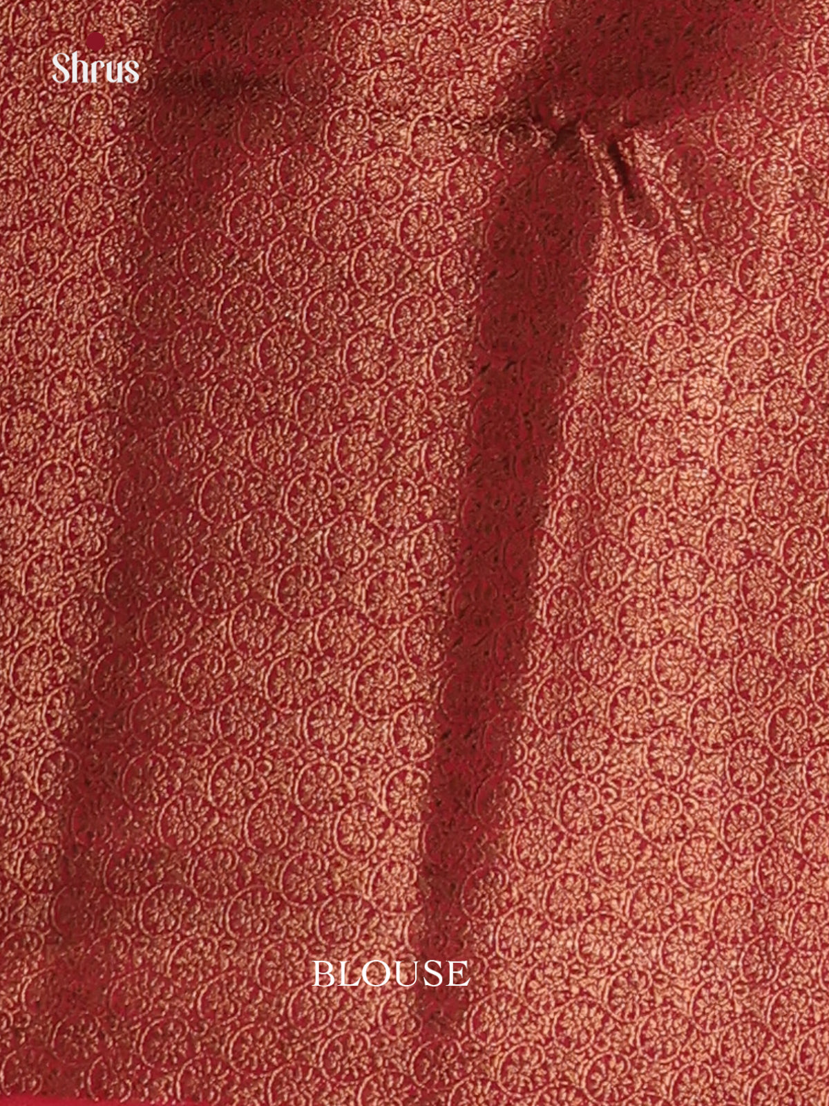 Green & Maroon - Semi Jute Saree - Shop on Shrus.com