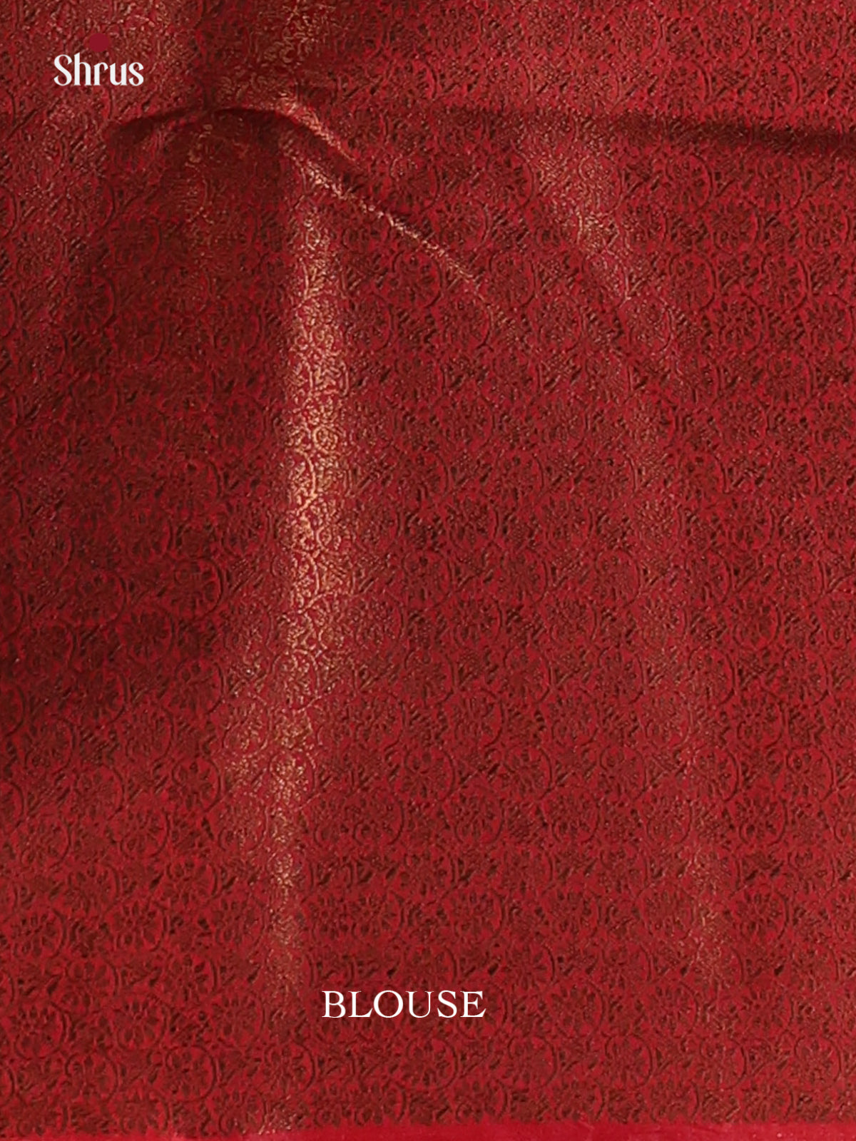 Lite Brown & Maroon - Semi Jute Saree - Shop on Shrus.com
