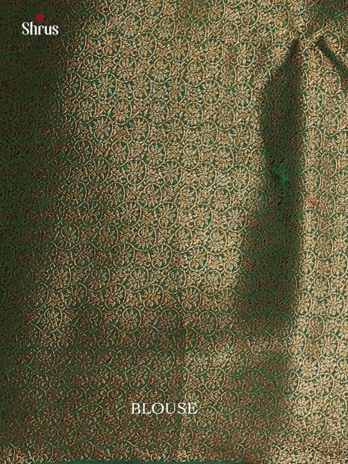 Red & Green - Semi Jute Saree - Shop on Shrus.com