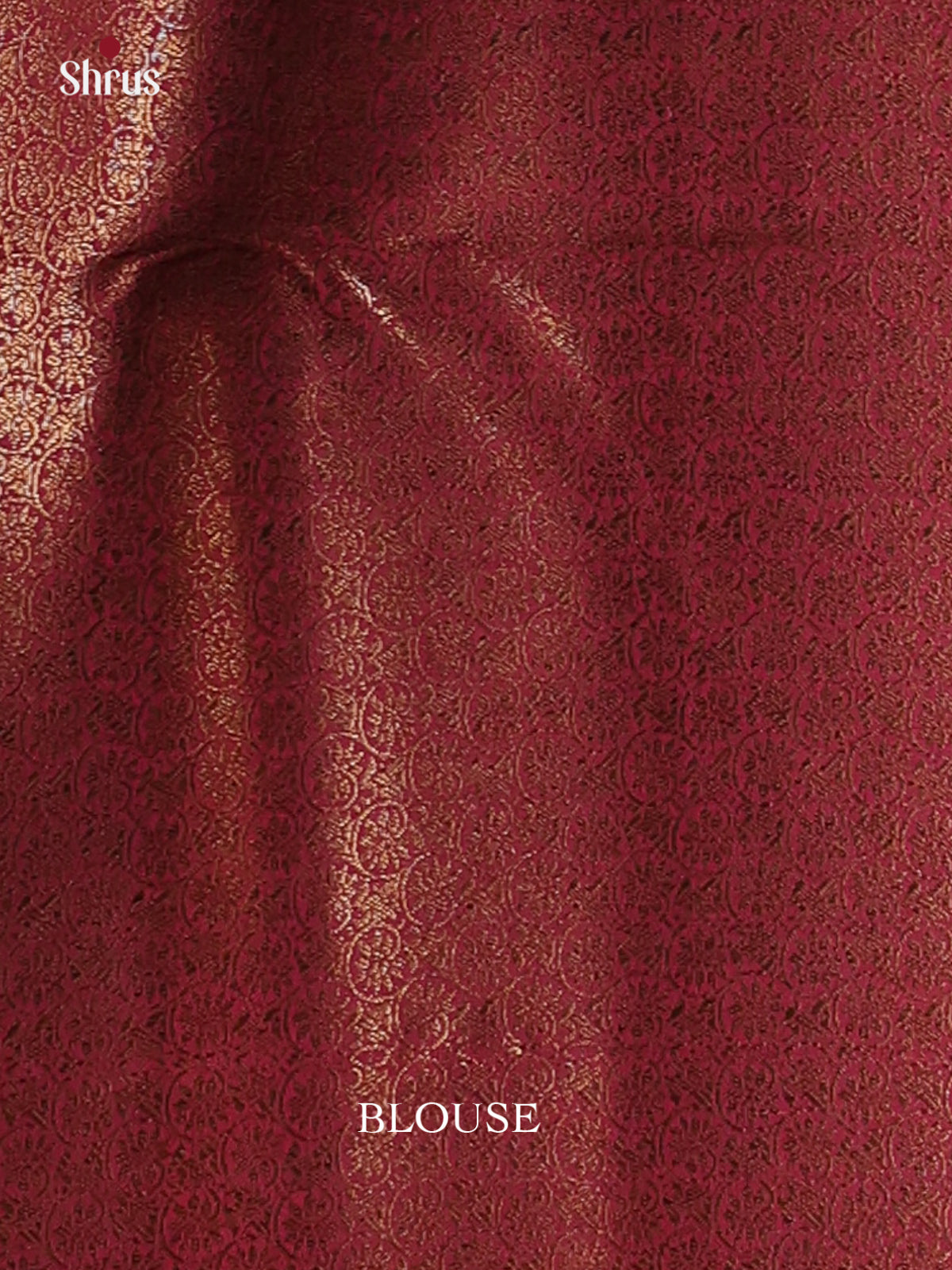 Green & Maroon - Semi Jute Saree - Shop on Shrus.com