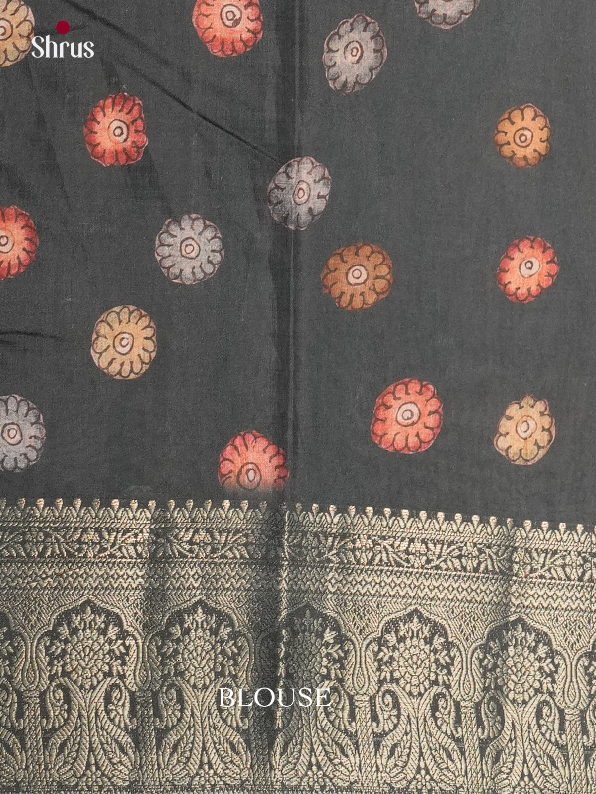 DAS22287 - Chennur-Print Saree - Shop on Shrus.com