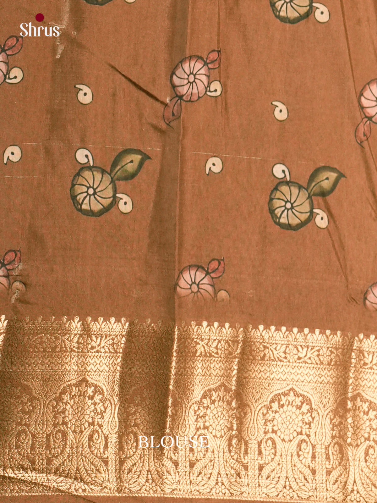 DAS22298 - Chennur-Print Saree - Shop on Shrus.com