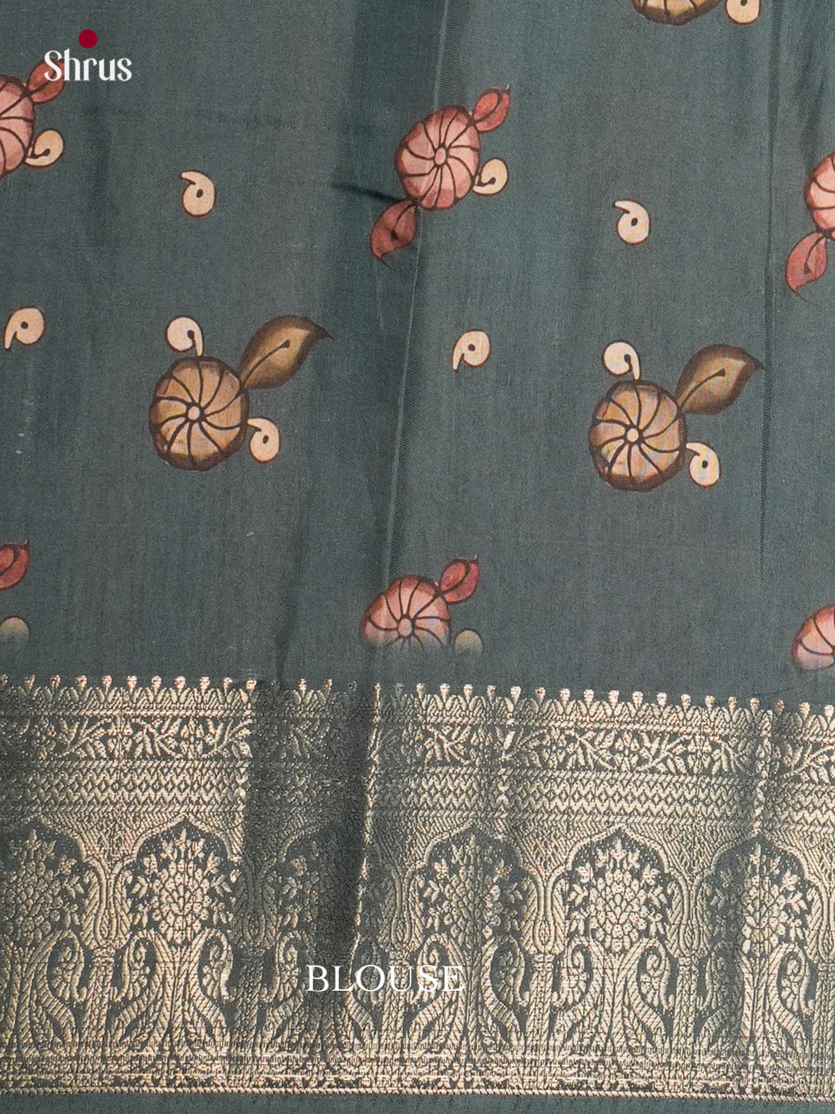 DAS22300 - Chennur-Print Saree - Shop on Shrus.com